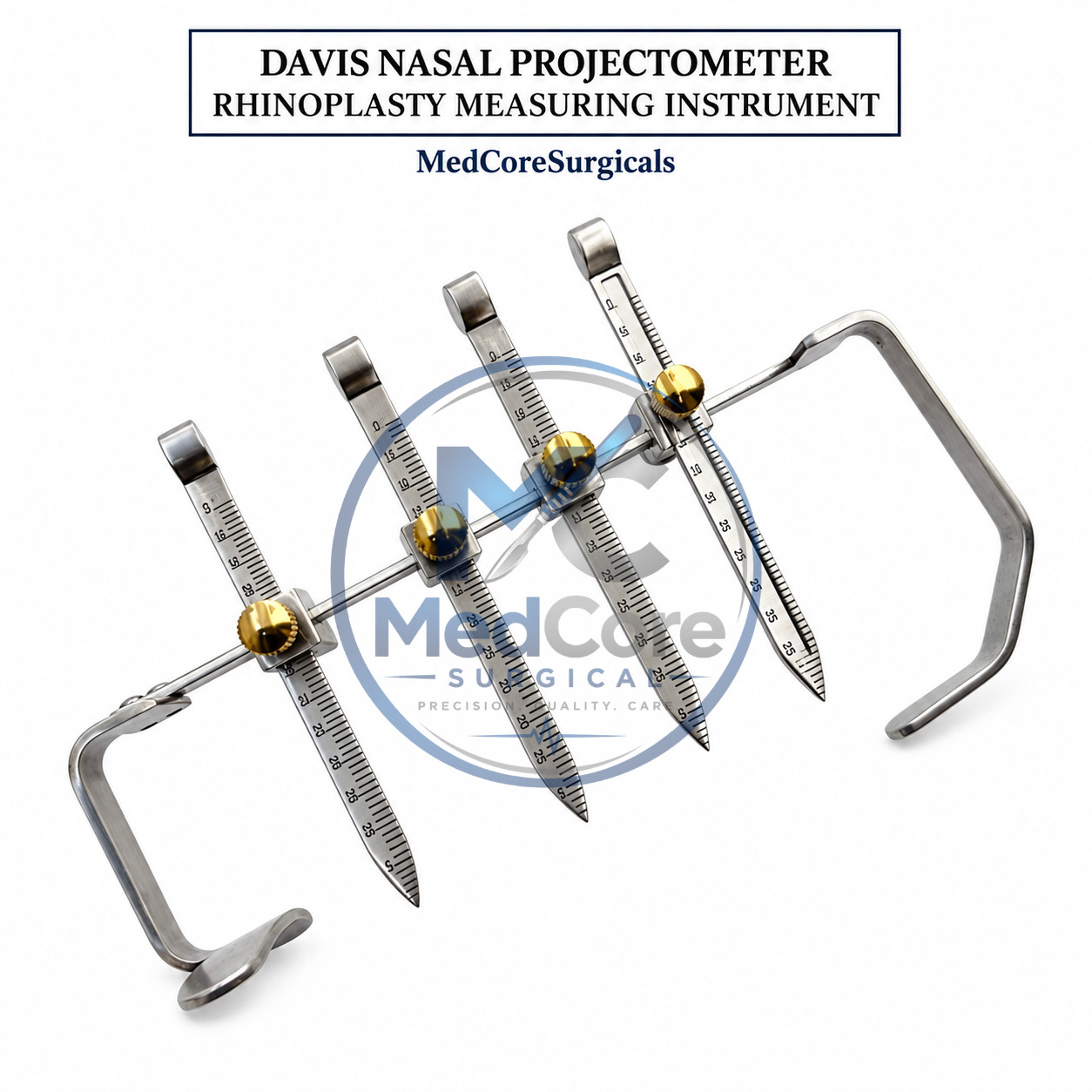 Davis Nasal Projectometer Rhinoplasty Measuring Instrument Plastic Surgery Devic