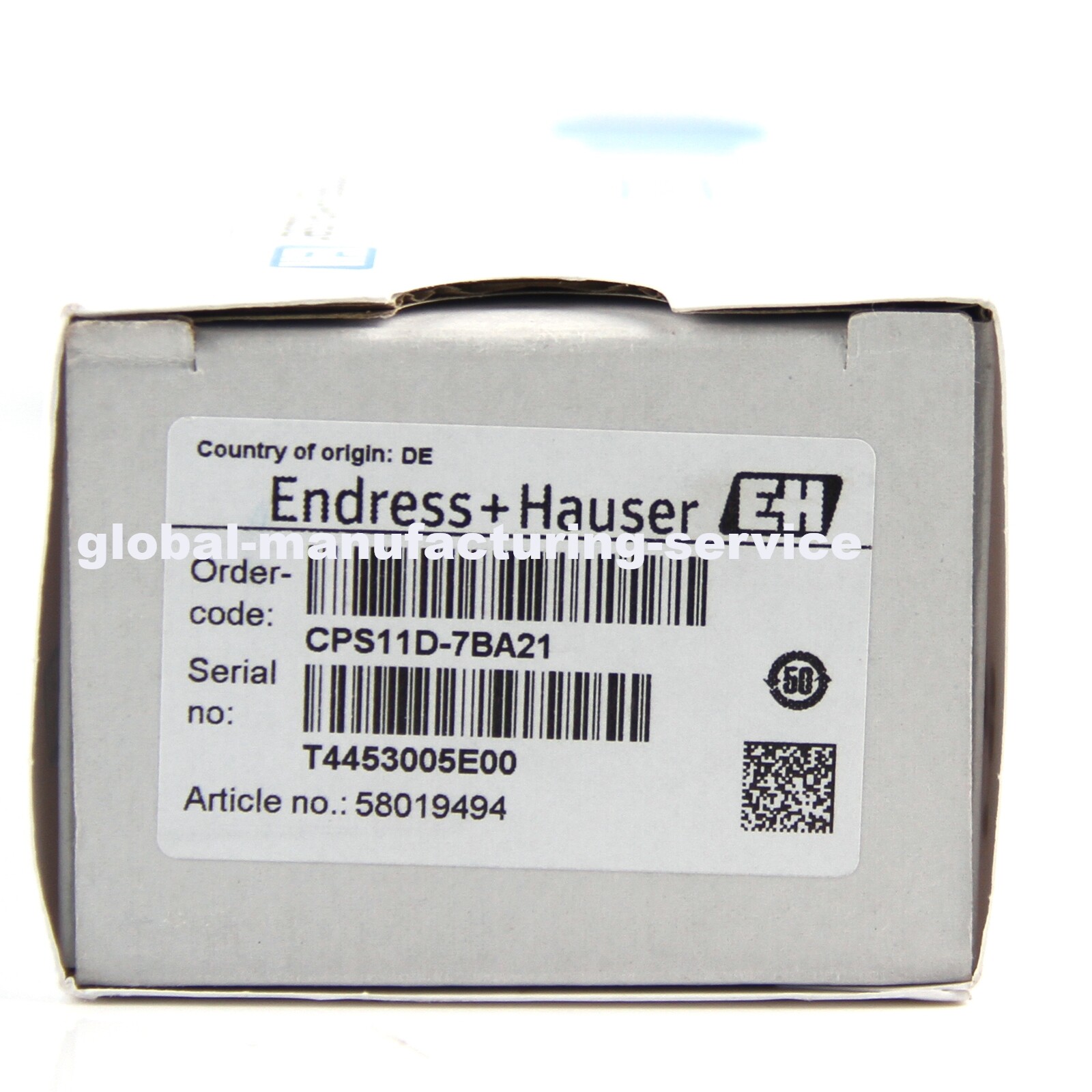 NEW Endress + Hauser CPS11D-7BA21 Digital pH Sensor NEW Endress + Hauser CPS11D-7BA21 Digital pH Sensor