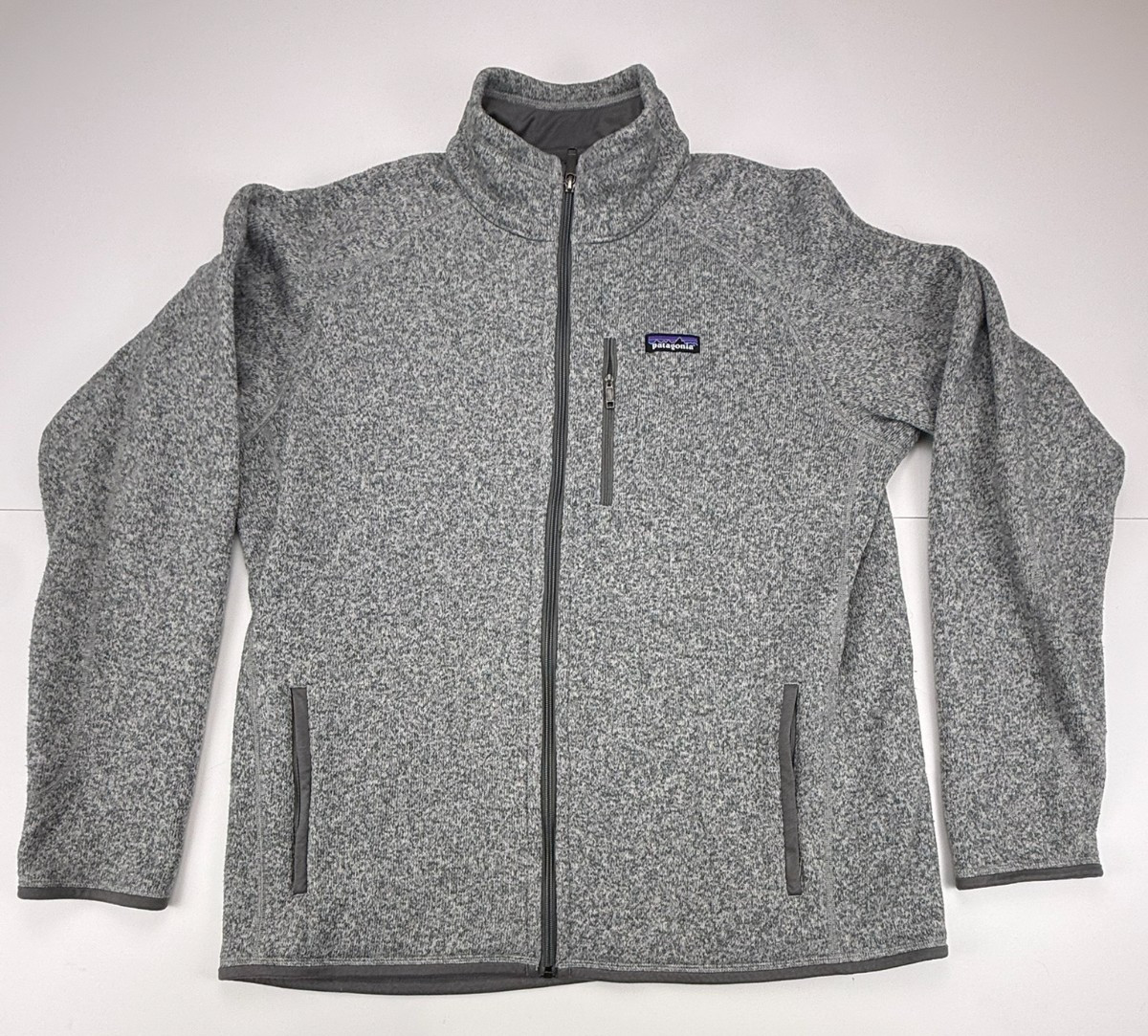 Patagonia Better Sweater Jacket Mens XL Gray Full Zip Fleece 25527 SP16
