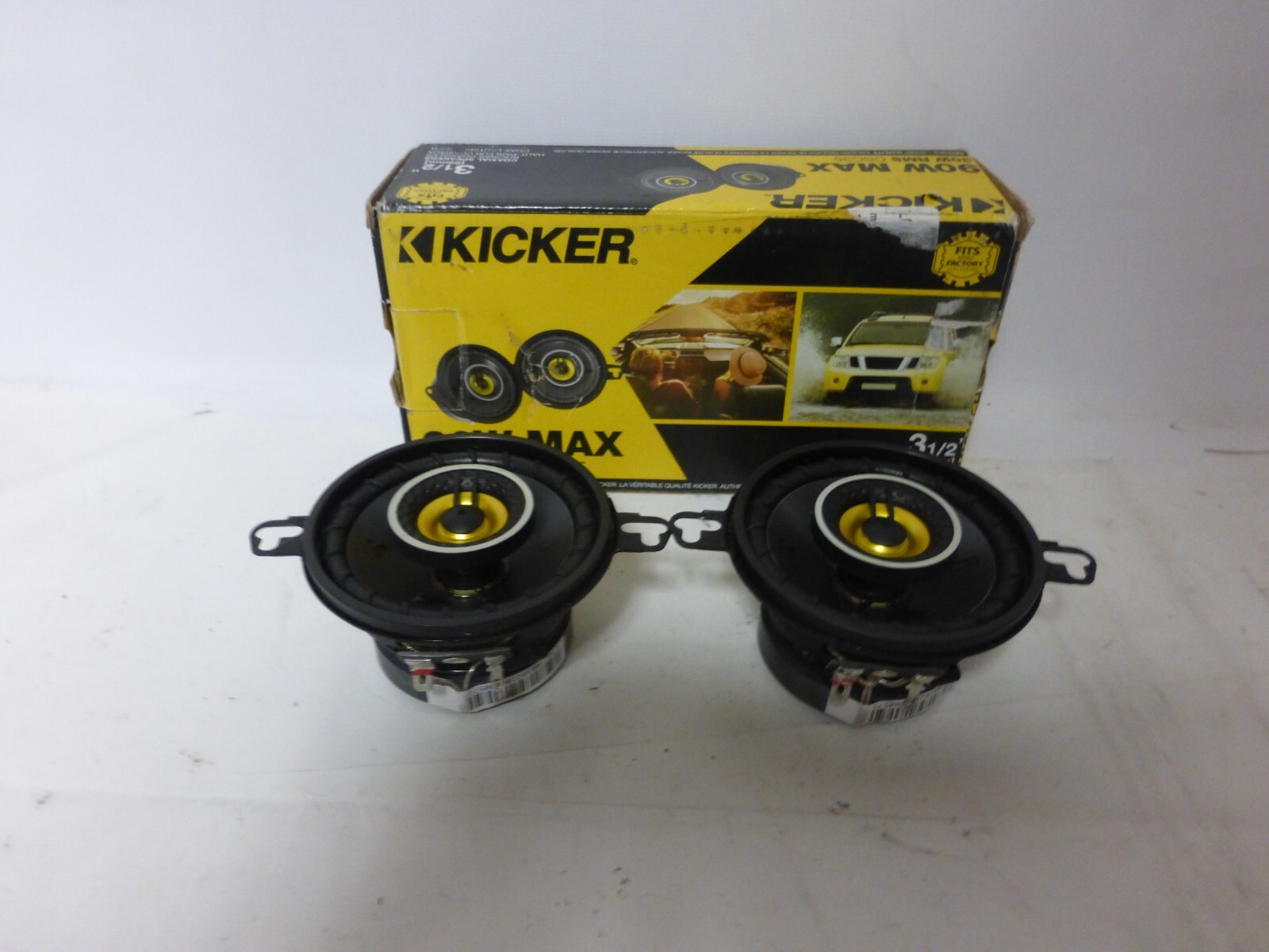 Kicker 46CSC354 / CSC35 3.5 Car Speakers - PAIR Kicker 46CSC354 / CSC35 3.5 Car Speakers - PAIR