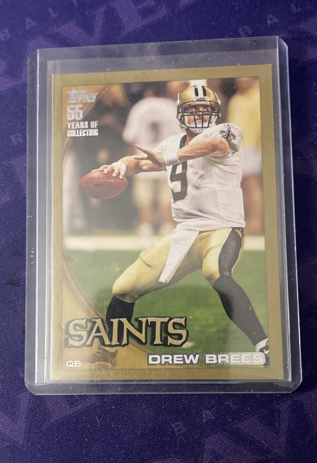 2010 Topps - Drew Brees #100 Gold /2010 2010 Topps - Drew Brees #100 Gold /2010