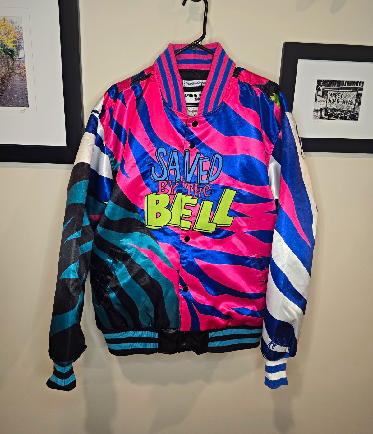 Headgear Classics Saved by the Bell Satin Jacket, XL, Rap & Hip Hop Music