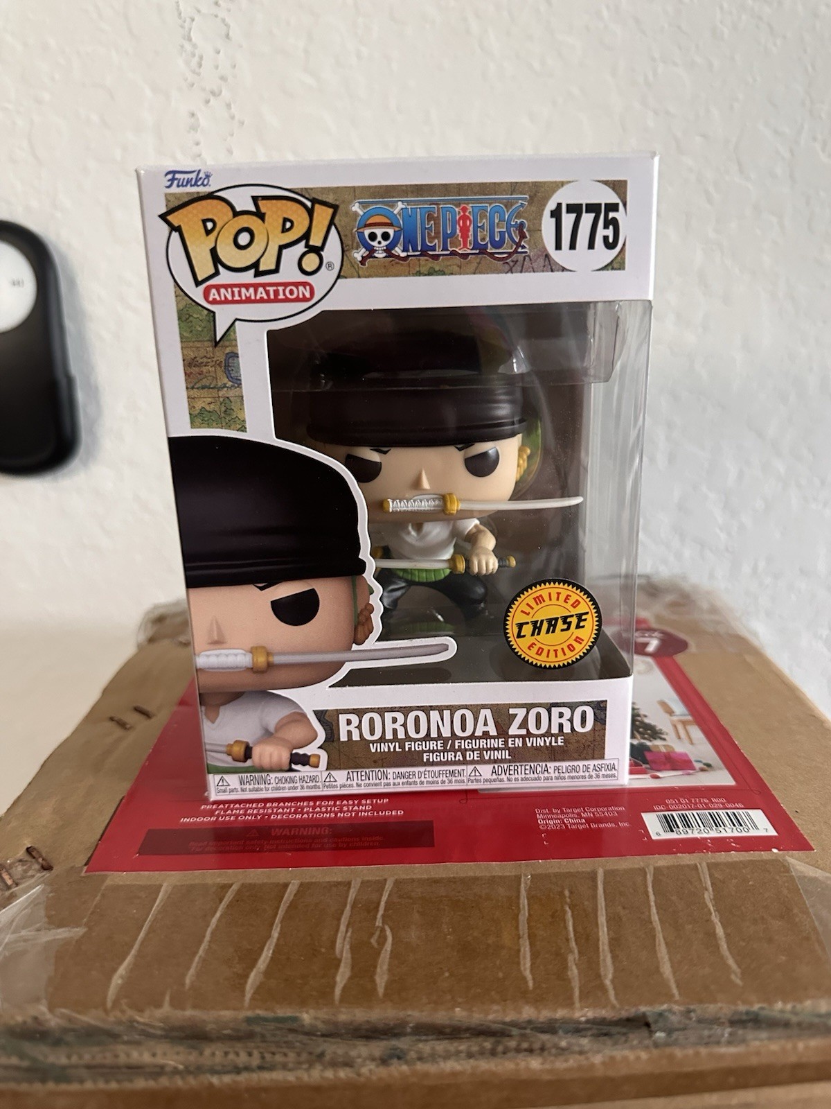 Funko Pop Vinyl: One Piece Roronoa Zoro (Chase) #1775 Funko Pop Vinyl: One Piece Roronoa Zoro (Chase) #1775