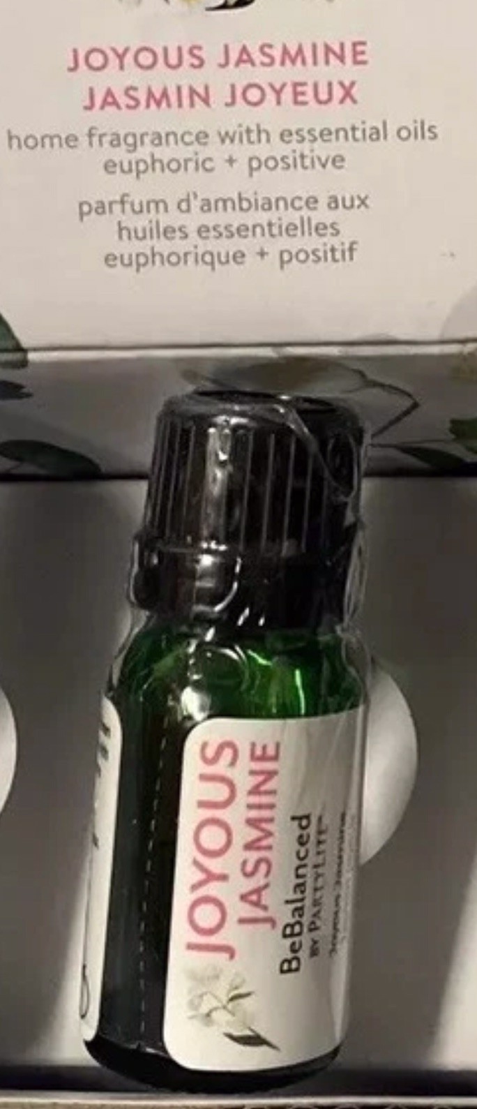 PartyLite Essential Oil JOYOUS JASMINE Euphoric & Positive 10ml Bottle