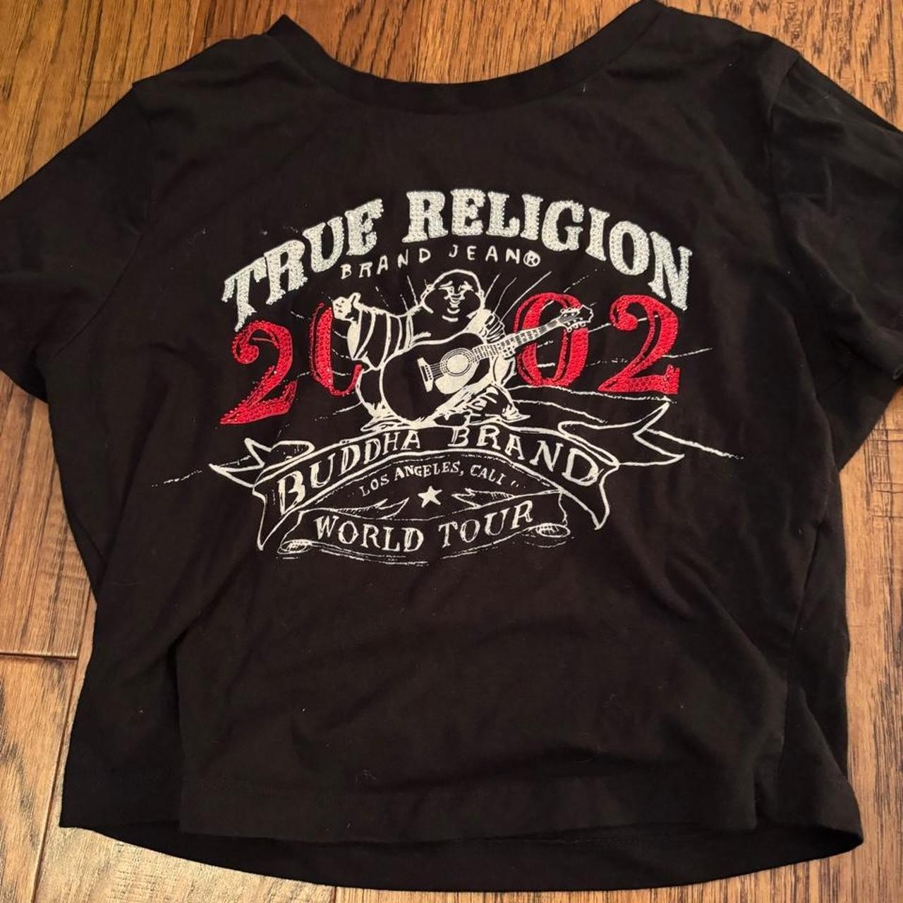 True Religion Women\'s Black Tshirt