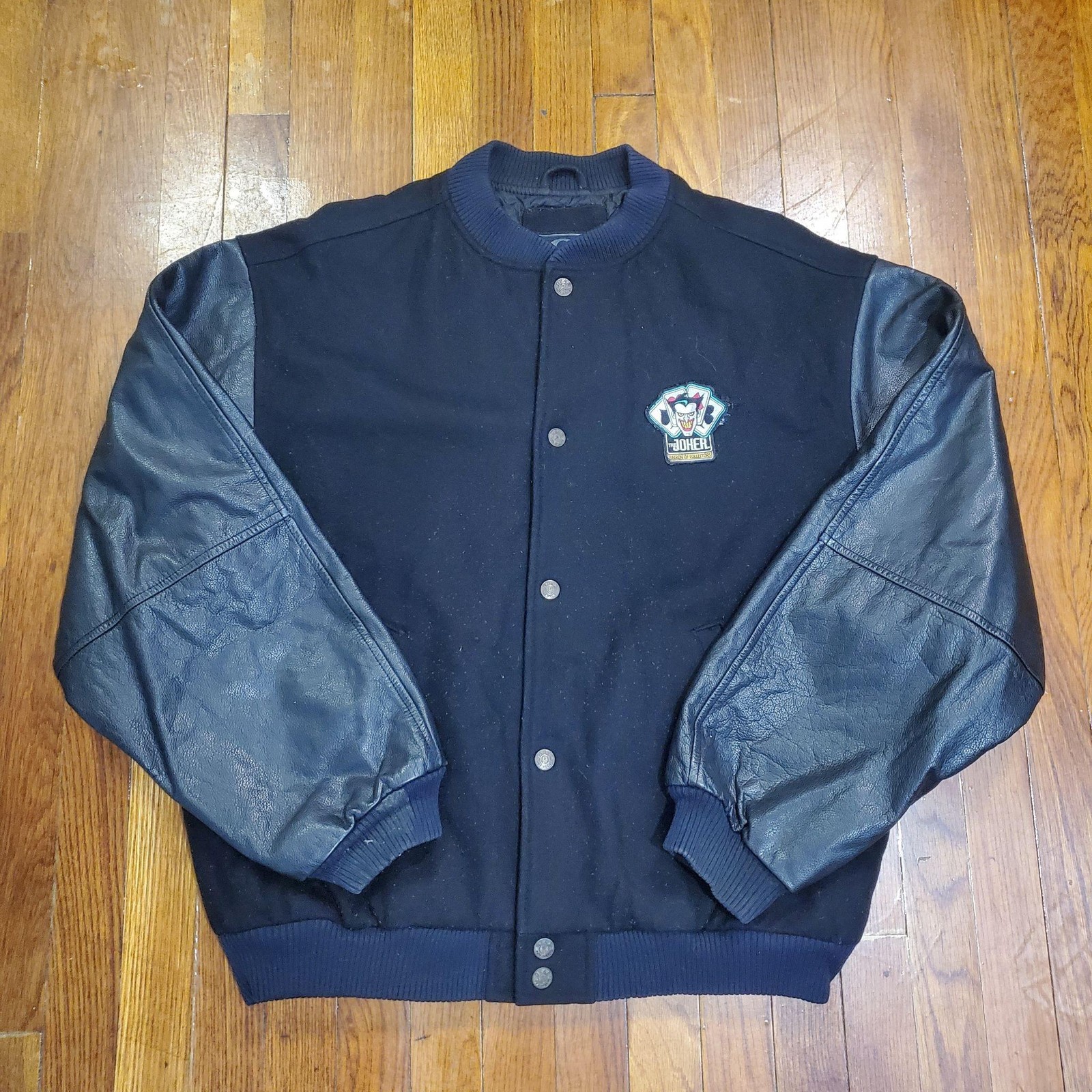 Gear For Sports Jacket Mens XL Blue Leather Joker Varsity Legion Of Collectors