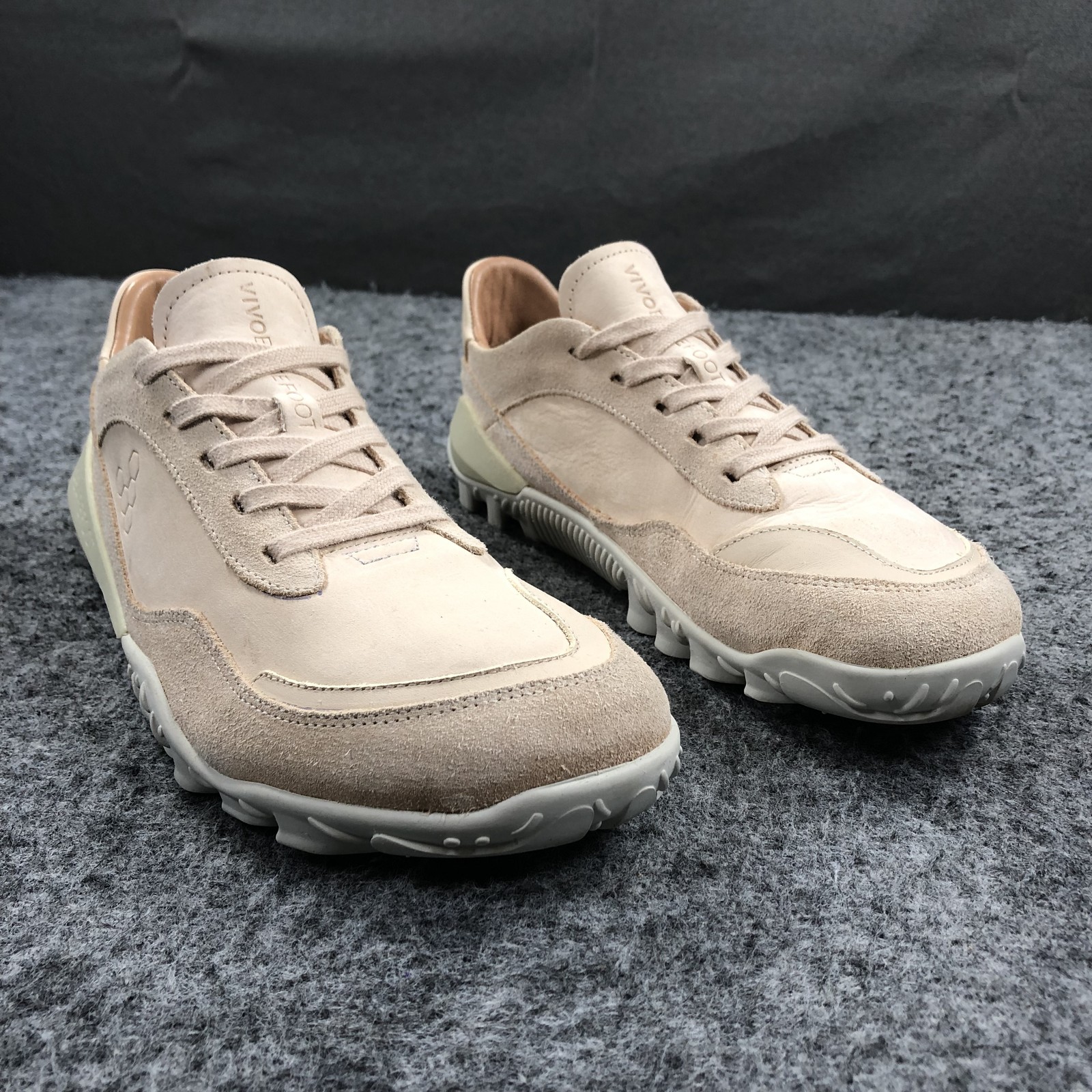 Vivobarefoot Novus Suede Trail Shoes Womens 10 Pink Leather Michelin Sneakers