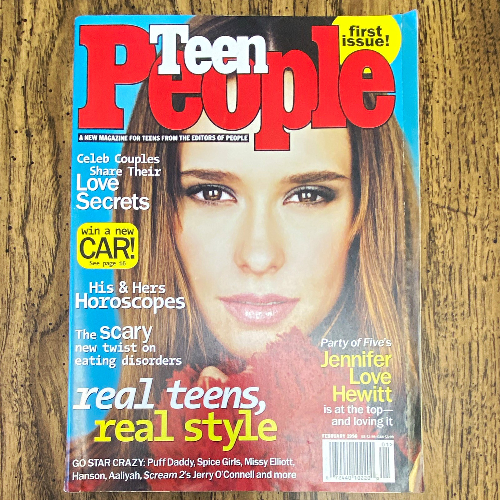 Teen People Magazine February 1998 Issue 1 1st Edition Jennifer Love Hewitt Teen People Magazine February 1998 Issue 1 1st Edition Jennifer Love Hewitt