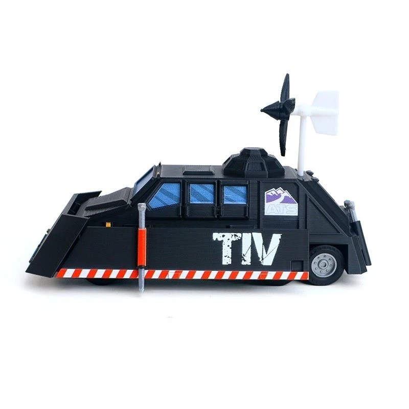 TIV2 Storm Chasing Tornado Intercept Vehicle Static Non-Moving Model Kit Car New