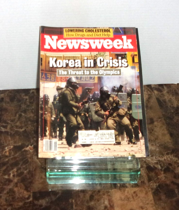 Newsweek Magazine June 29 1987 Korea in Crisis threat to Olympics 