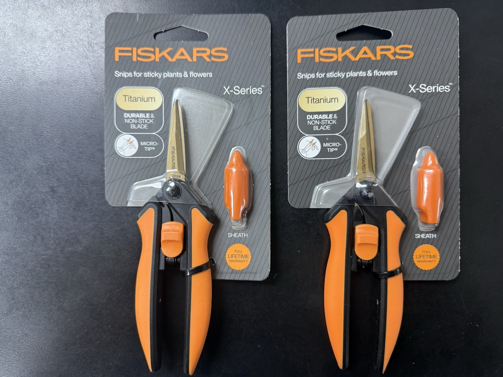 LOT OF 2 Fiskars 399242 X-Series Micro-Tip Pruning Snips NEW+FREE SHIPPING LOT OF 2 Fiskars 399242 X-Series Micro-Tip Pruning Snips NEW+FREE SHIPPING