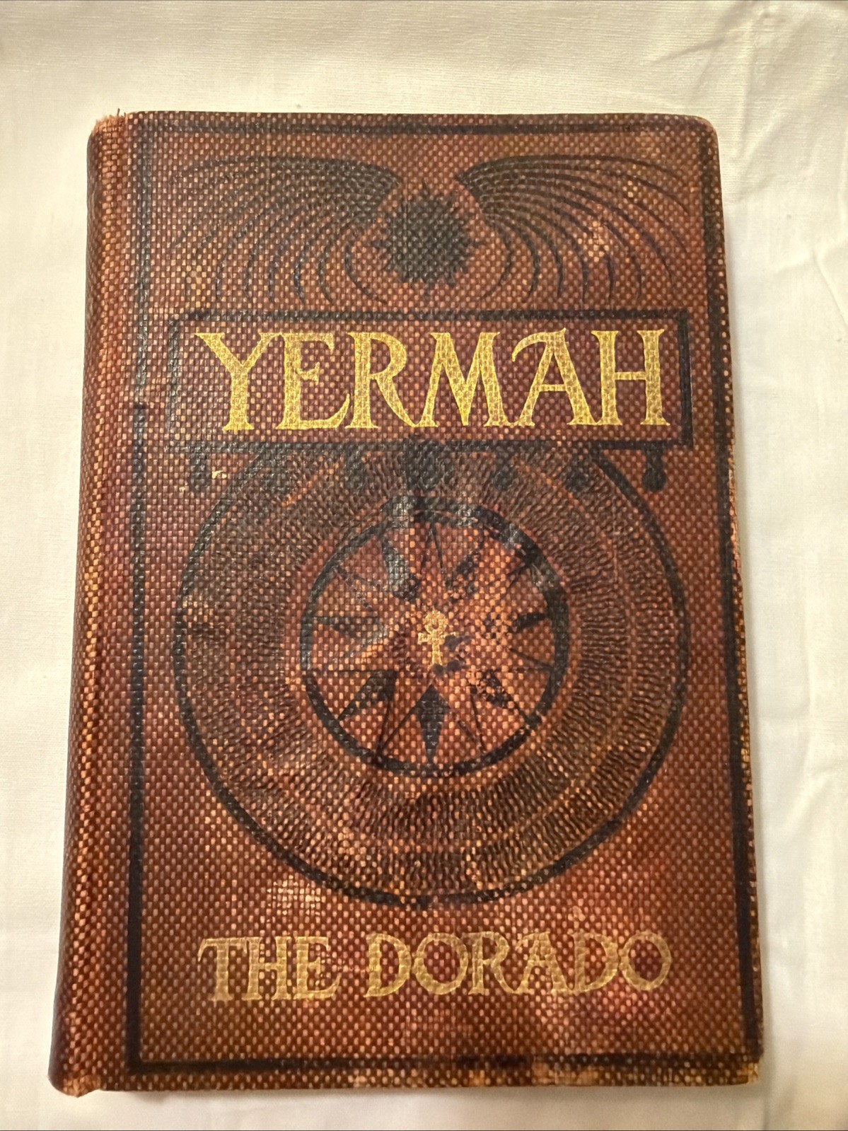 1897 First Edition of Yermah the Dorado by Frona Eunice Wait . Missing Map