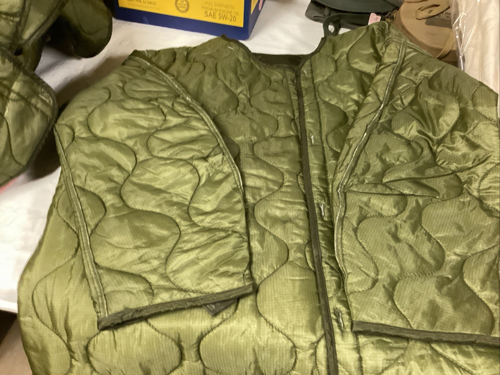 *military  parka liner  large
