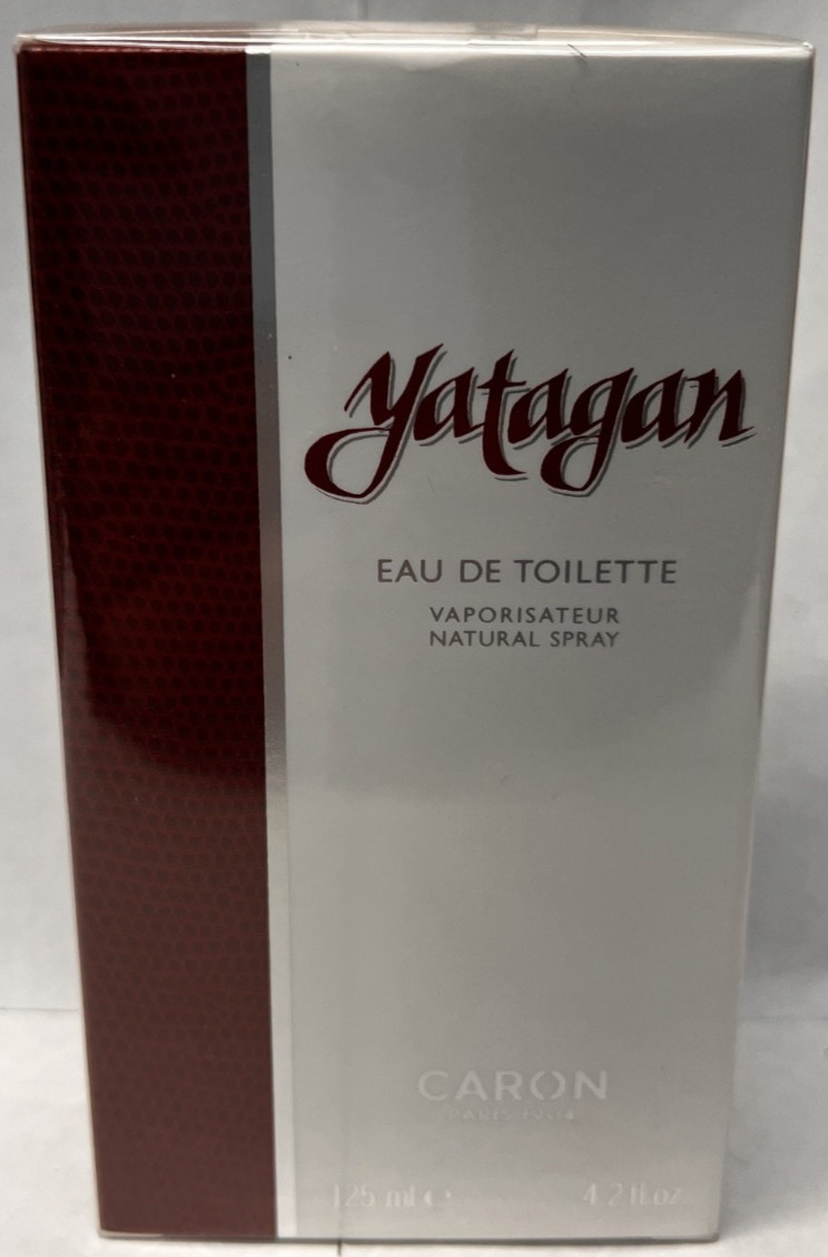 YATAGAN BY CARON [EAU DE TOILETTE 4.2OZ NATURAL SPRAY FOR MEN NEW IN BOX]