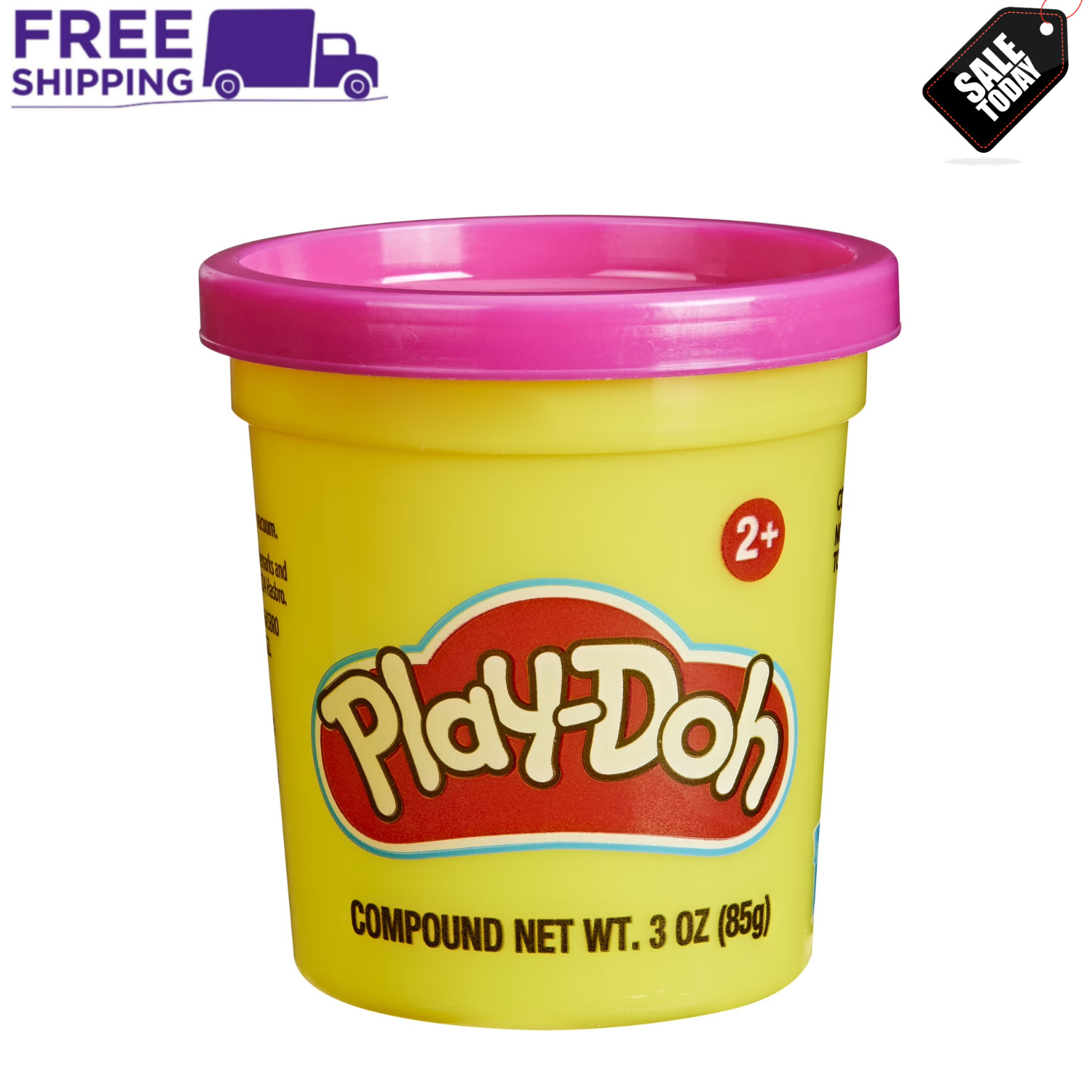 Play Doh Purple 3oz Single Can Modeling Compound Kids Arts Crafts Toy