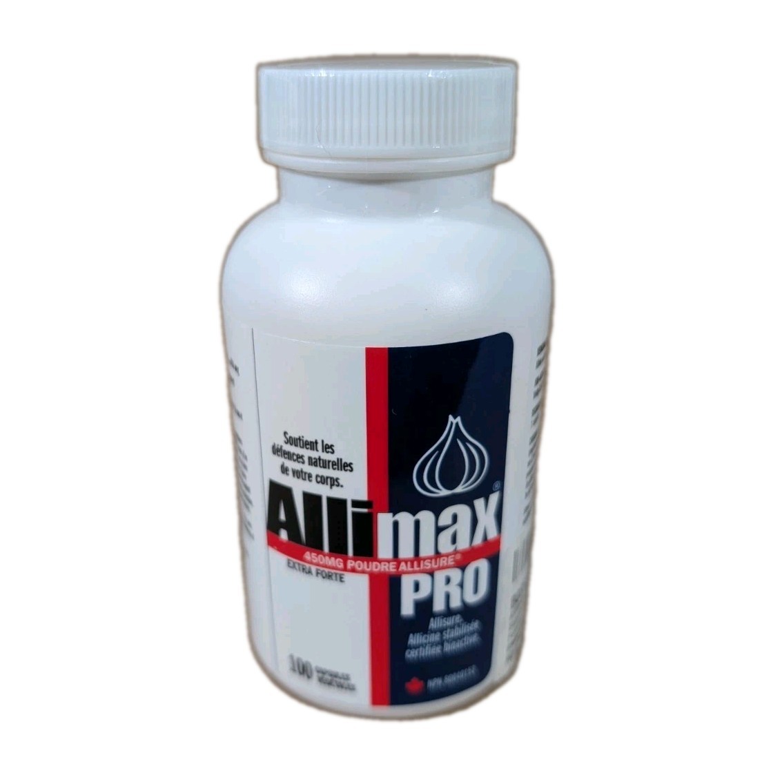 Allimax Pro 450 mg 100 Capsules Allicin Garlic Supplement - Sealed EXP DEC 2026 Allimax Pro 450 mg 100 Capsules Allicin Garlic Supplement - Sealed EXP DEC 2026