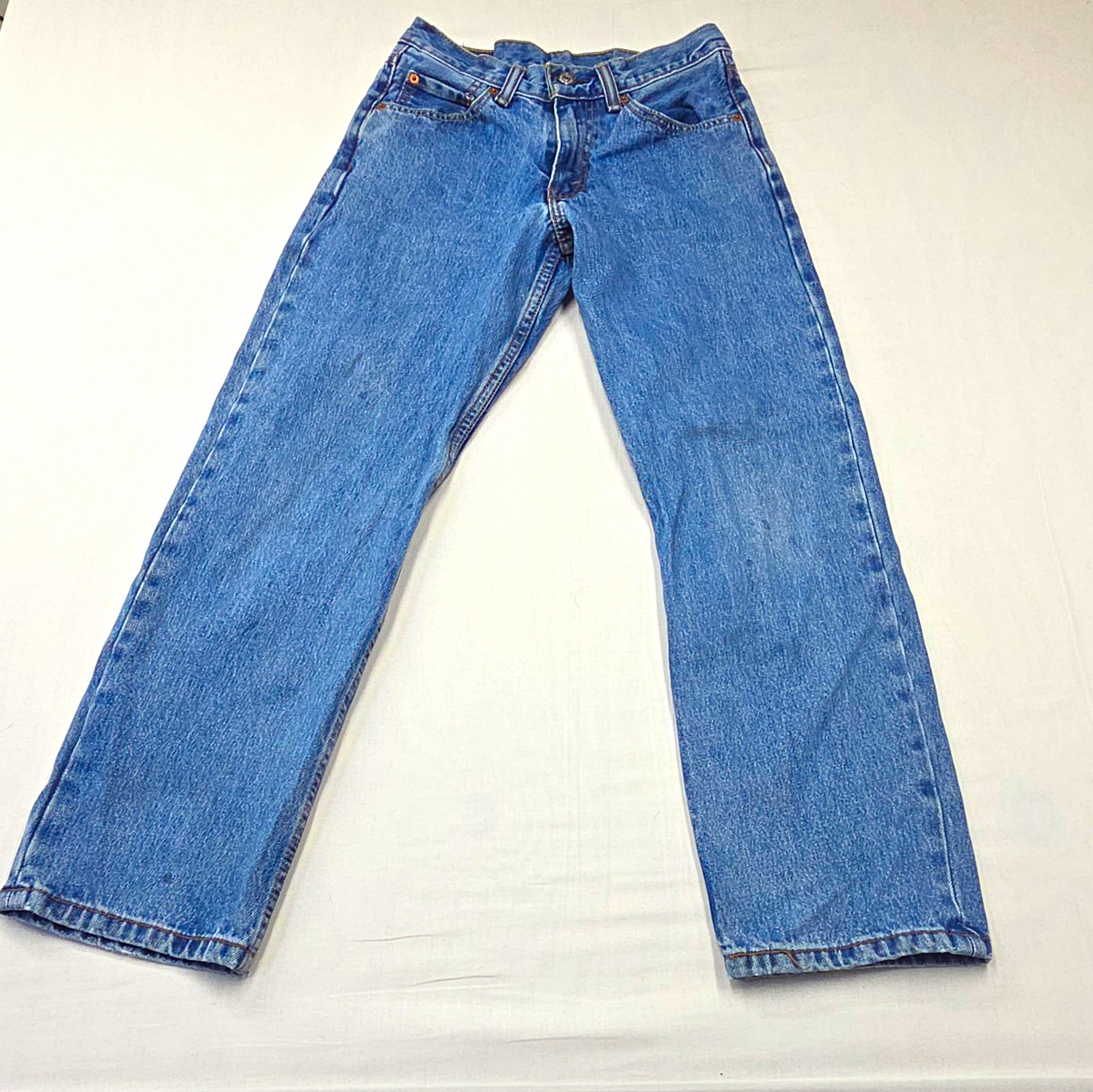 Levi\'s Men\'s Relaxed Tapered Blue Medium Wash Denim Jeans Zip Button 5-Pocket