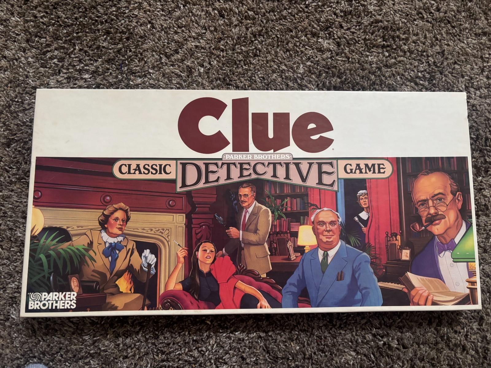 Vintage Parker Brothers CLUE Board Game 1986 - Complete Vintage Parker Brothers CLUE Board Game 1986 - Complete