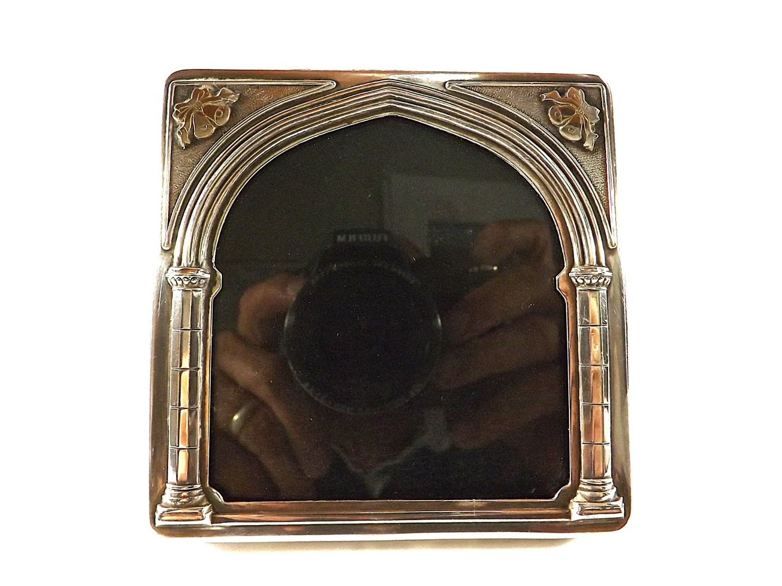 ASPREY & CO LONDON 1986 SILVER SQUARE PHOTOGRAPH FRAME REF 298
