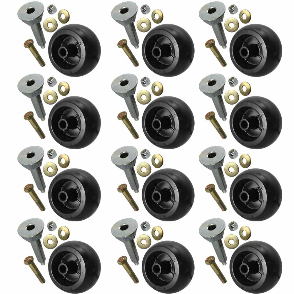 12Pk Deck Wheels & Hardware Kit for Exmark 103-8415 116-9981 103-5364 3211-46
