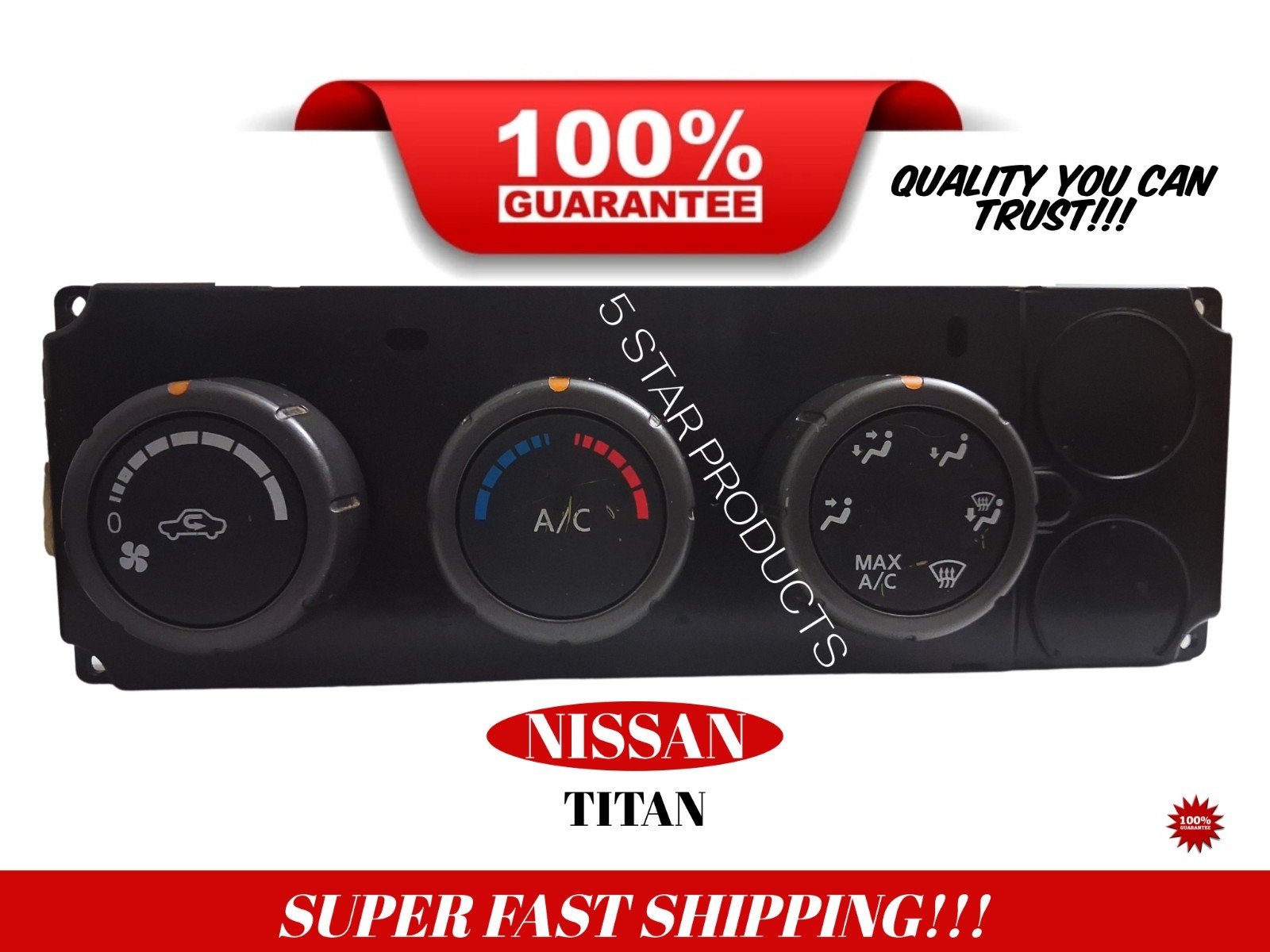 2008-2010 Nissan Titan A/C Heater Temperature Climate Control Module A/C