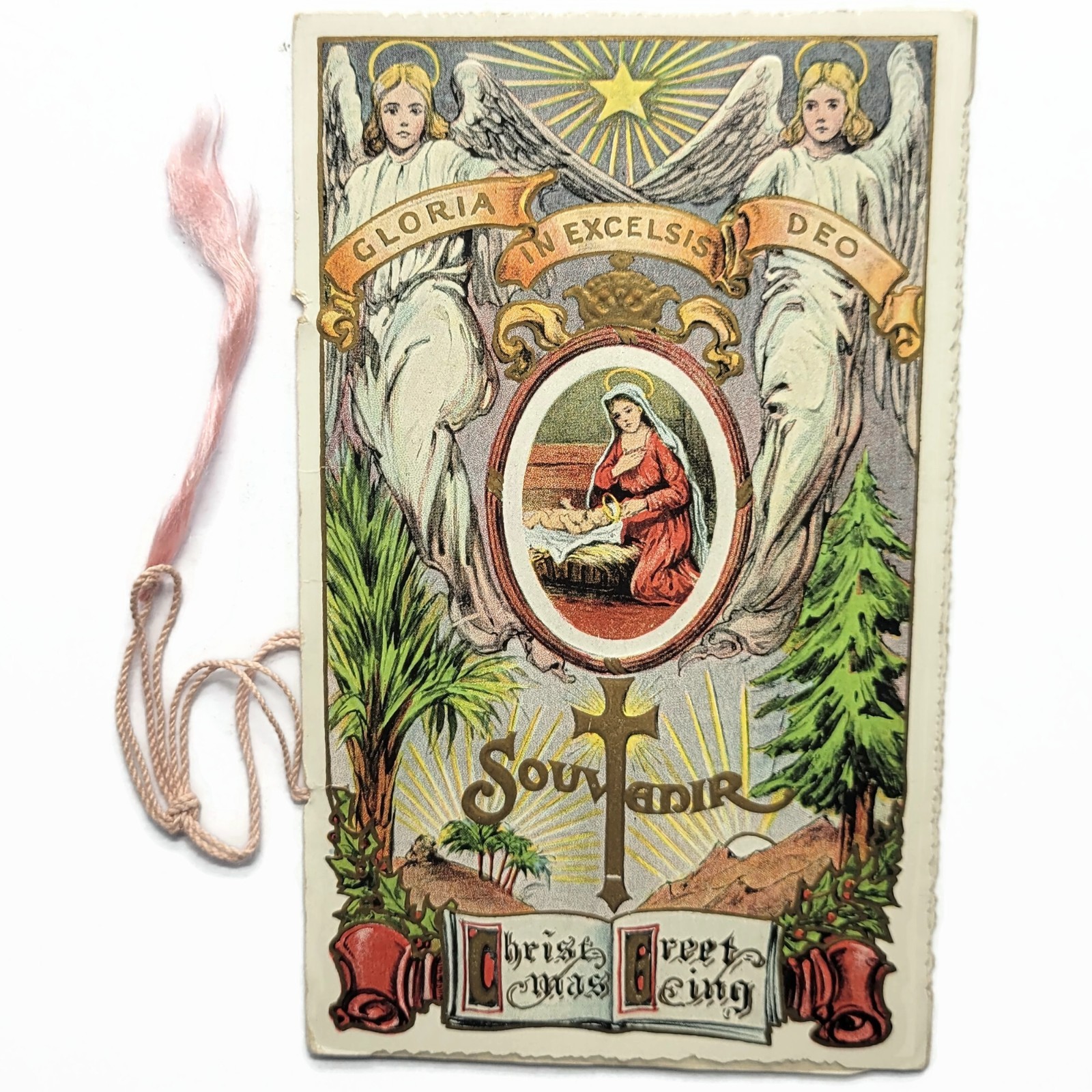 Antique 1909 Sunday School Christmas Souvenir Book Booklet First Lutheran Church