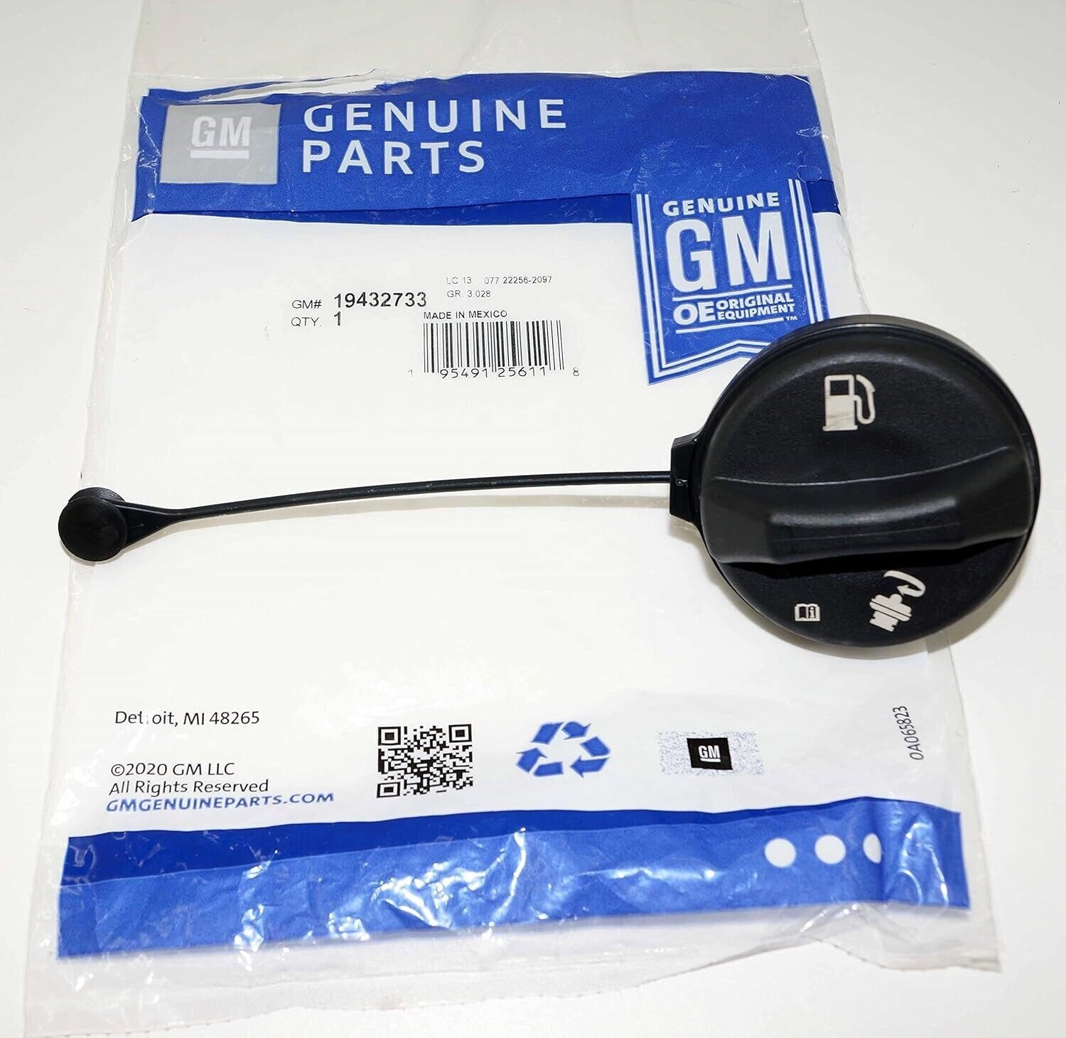 New-ACDelco-Fuel-Cap-GT279 New # 19432733 OEM-Factory-Original-Gas-Cap New-ACDelco-Fuel-Cap-GT279 New # 19432733 OEM-Factory-Original-Gas-Cap