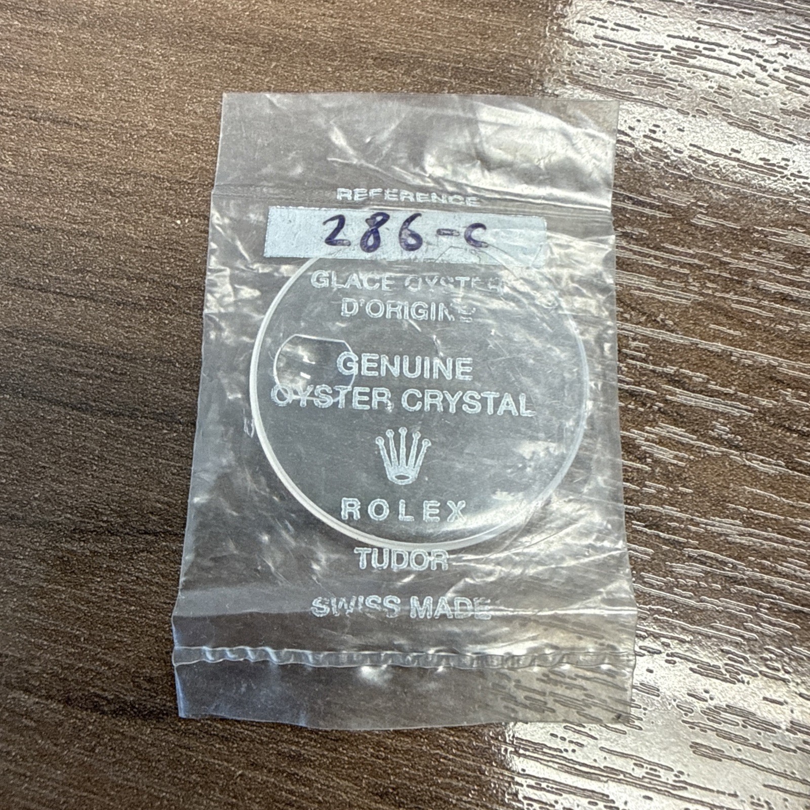 Genuine Rolex Sealed Sapphire Crystal B25-286-C- Factory Pack OC286