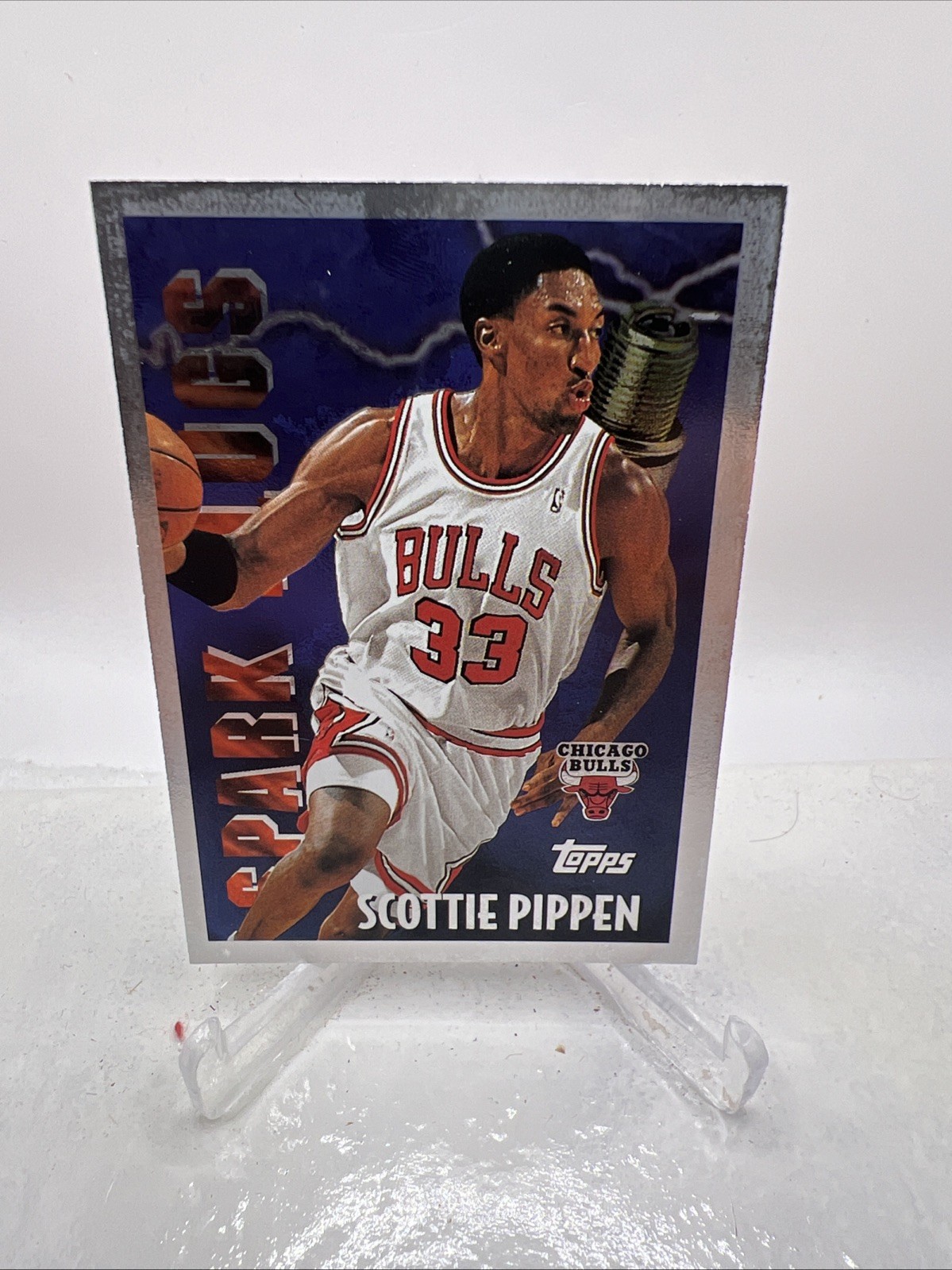 1995-96 Topps Spark Plugs Scottie Pippen #SP10