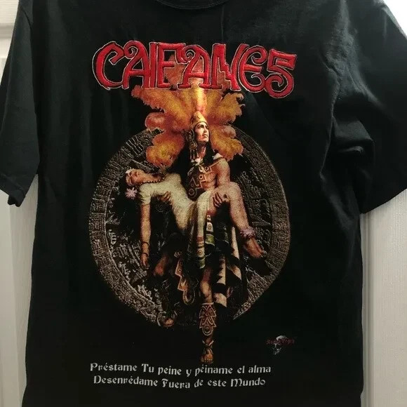 Caifanes Black Short Sleeve Unisex T-shirt