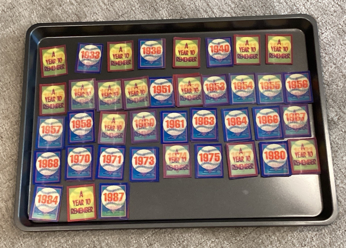 A Year to Remember Sports Trading Card Lot (38 Cards) Vintage Mixed Years