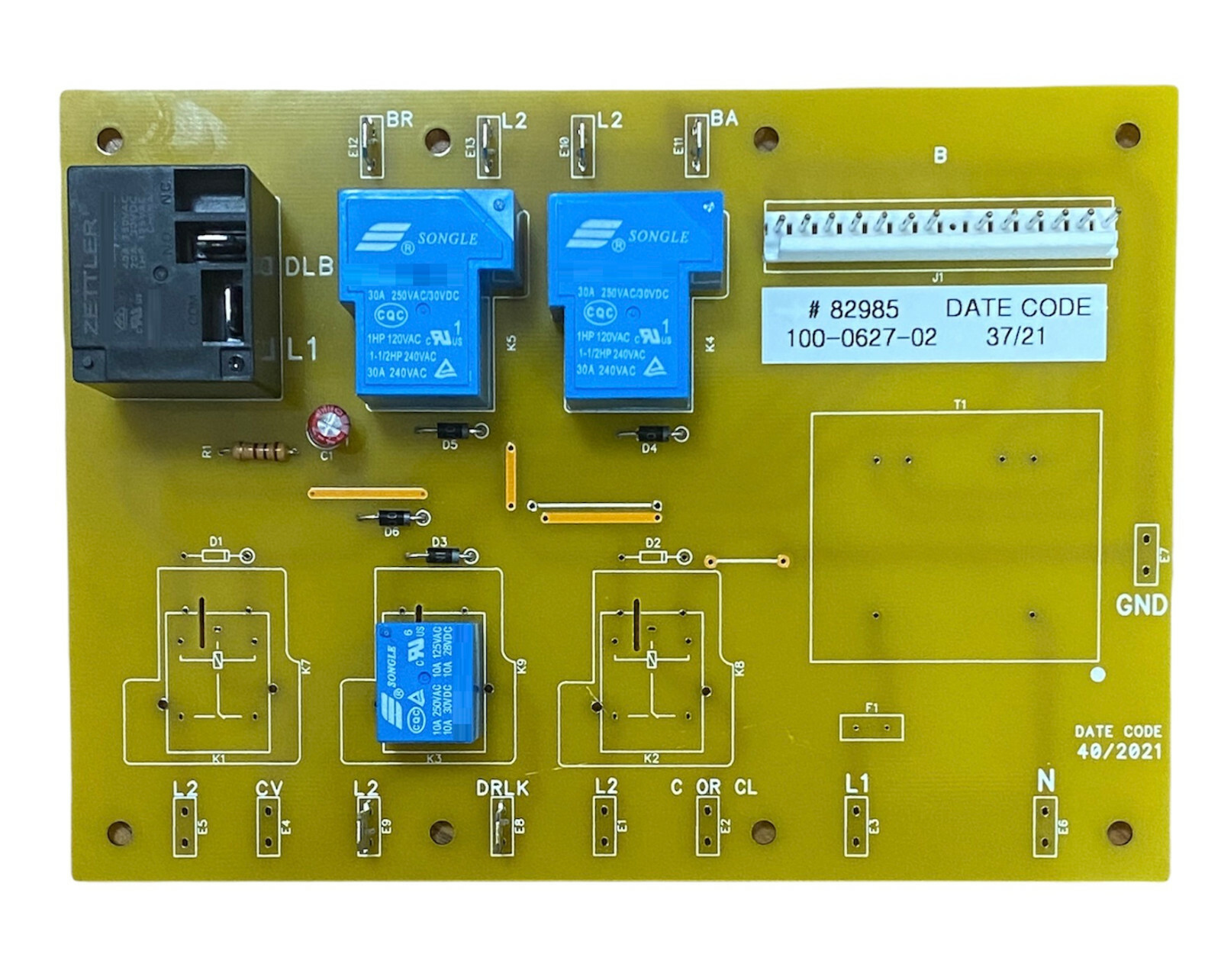 82985    New Relay Board Dacor  -   90 Day Replacement Warranty