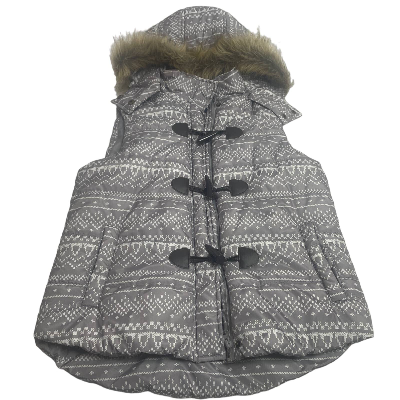 The Limited Puffer Vest With Detachable Hood Size M New With Tags NWT