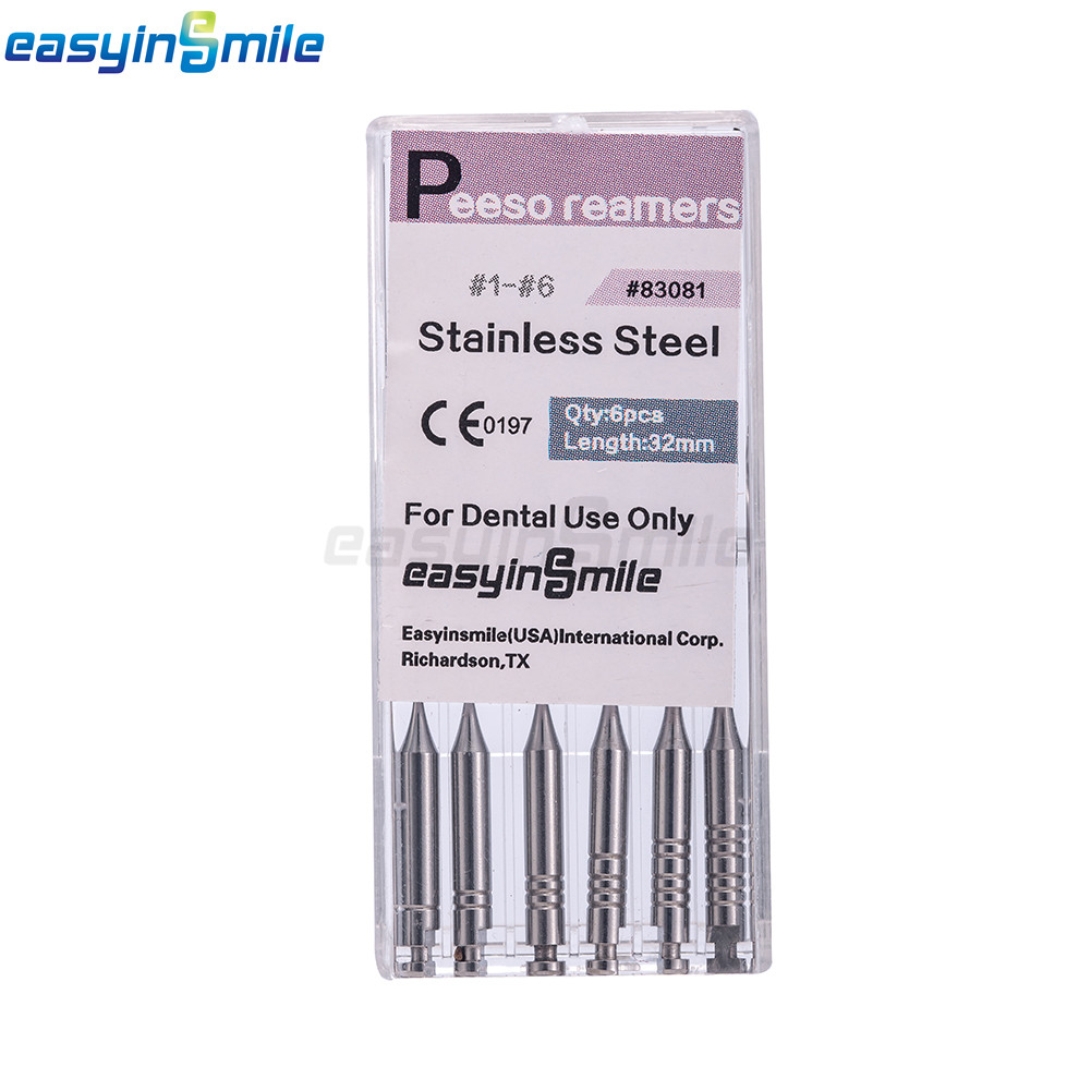 10Pks Dental Endo Pesso Reamers/Glidden Gates Spiral Root Canal Drill 32MM #1-#6