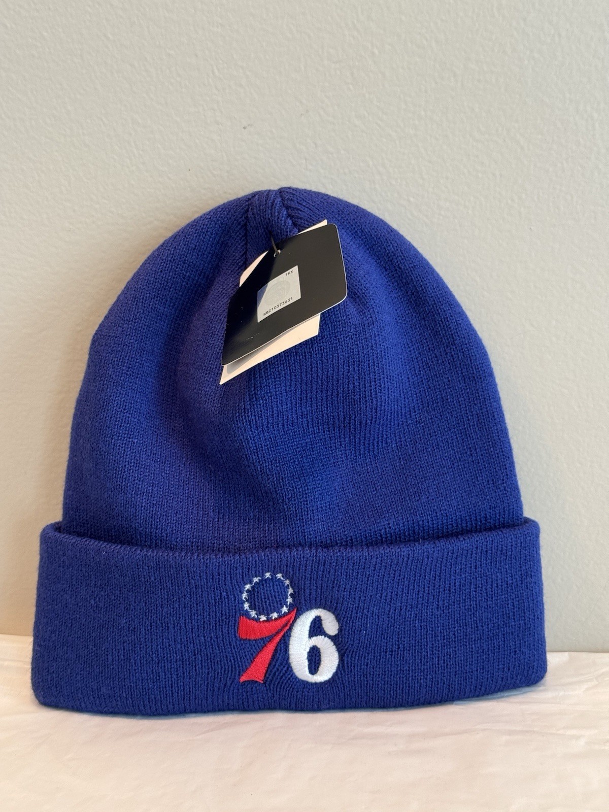 New Officially Licensed PHILADELPHIA 76ers Sixers NBA Knit Beanie Fan Favorite New Officially Licensed PHILADELPHIA 76ers Sixers NBA Knit Beanie Fan Favorite