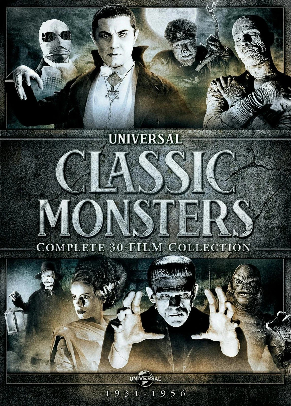 Universal Classic Monsters Complete 30-Film Collection (DVD 19-Disc Box Set) NEW Universal Classic Monsters Complete 30-Film Collection (DVD 19-Disc Box Set) NEW