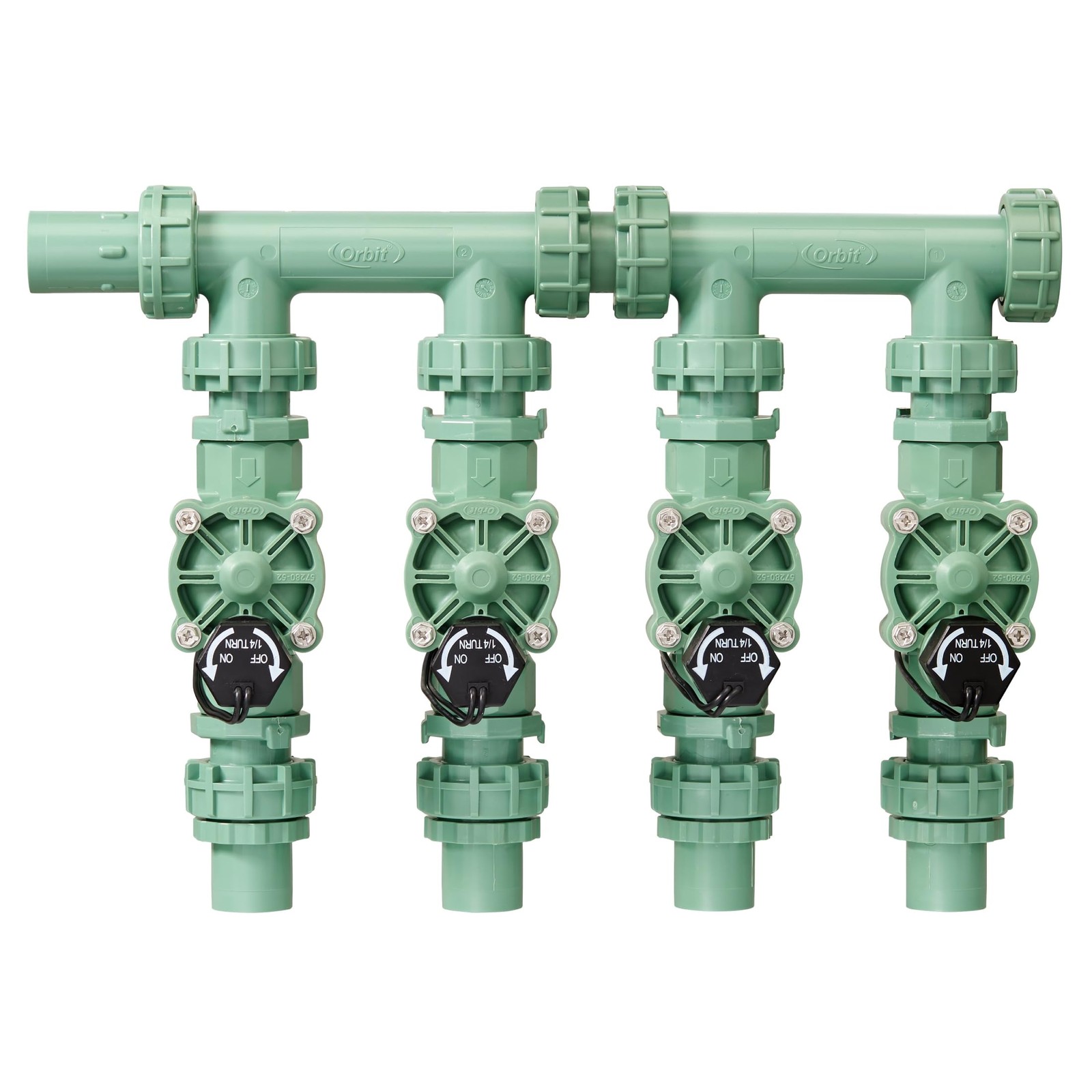 4 Valve Preassembled Sprinkler Manifold Smart Controller