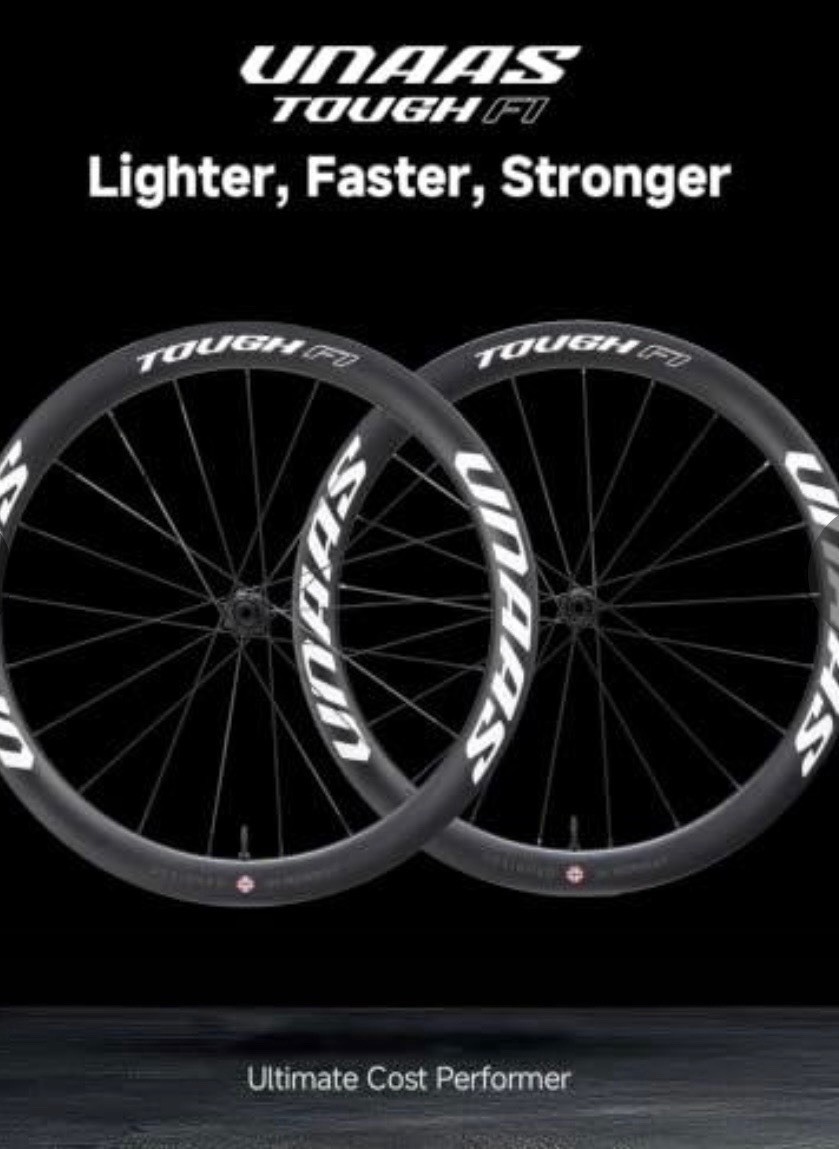Winspace 700C Carbon Fiber Road Bike Wheelset, 50mm Disc Tubeless Ready Winspace 700C Carbon Fiber Road Bike Wheelset, 50mm Disc Tubeless Ready