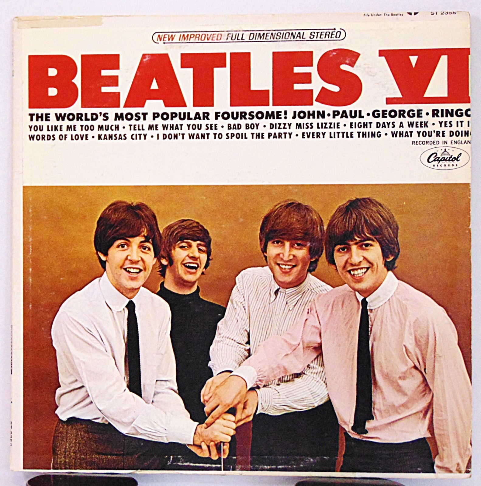 The Beatles - Beatles VI - 1971 Apple ST-2358 Stereo Rock Vinyl LP Record Album The Beatles - Beatles VI - 1971 Apple ST-2358 Stereo Rock Vinyl LP Record Album