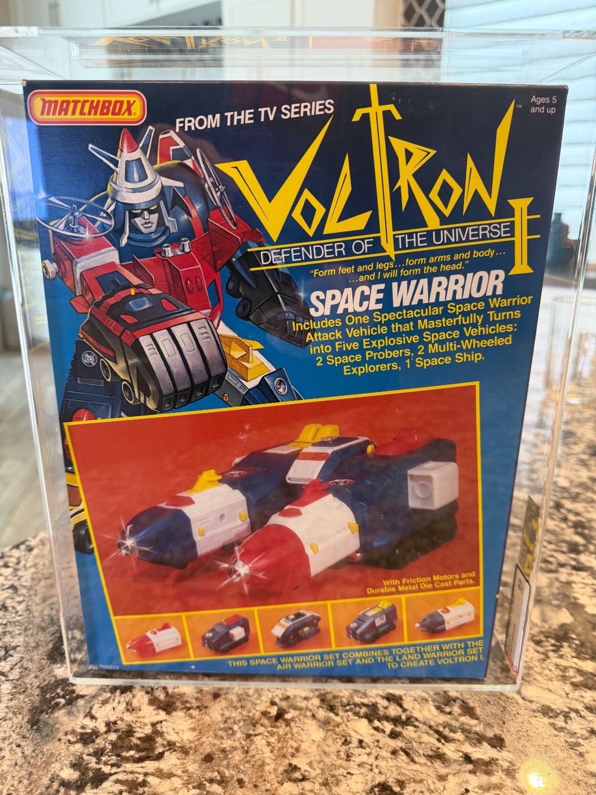 1984 Matchbox Voltron I Space Warrior AFA 85 NM+ Series 1 Vintage Diecast