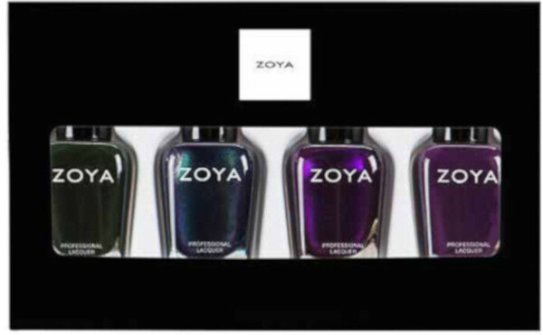 Zoya Nail Polish Quads. Set of Four Bottles. Perfect Holiday Gifts. 