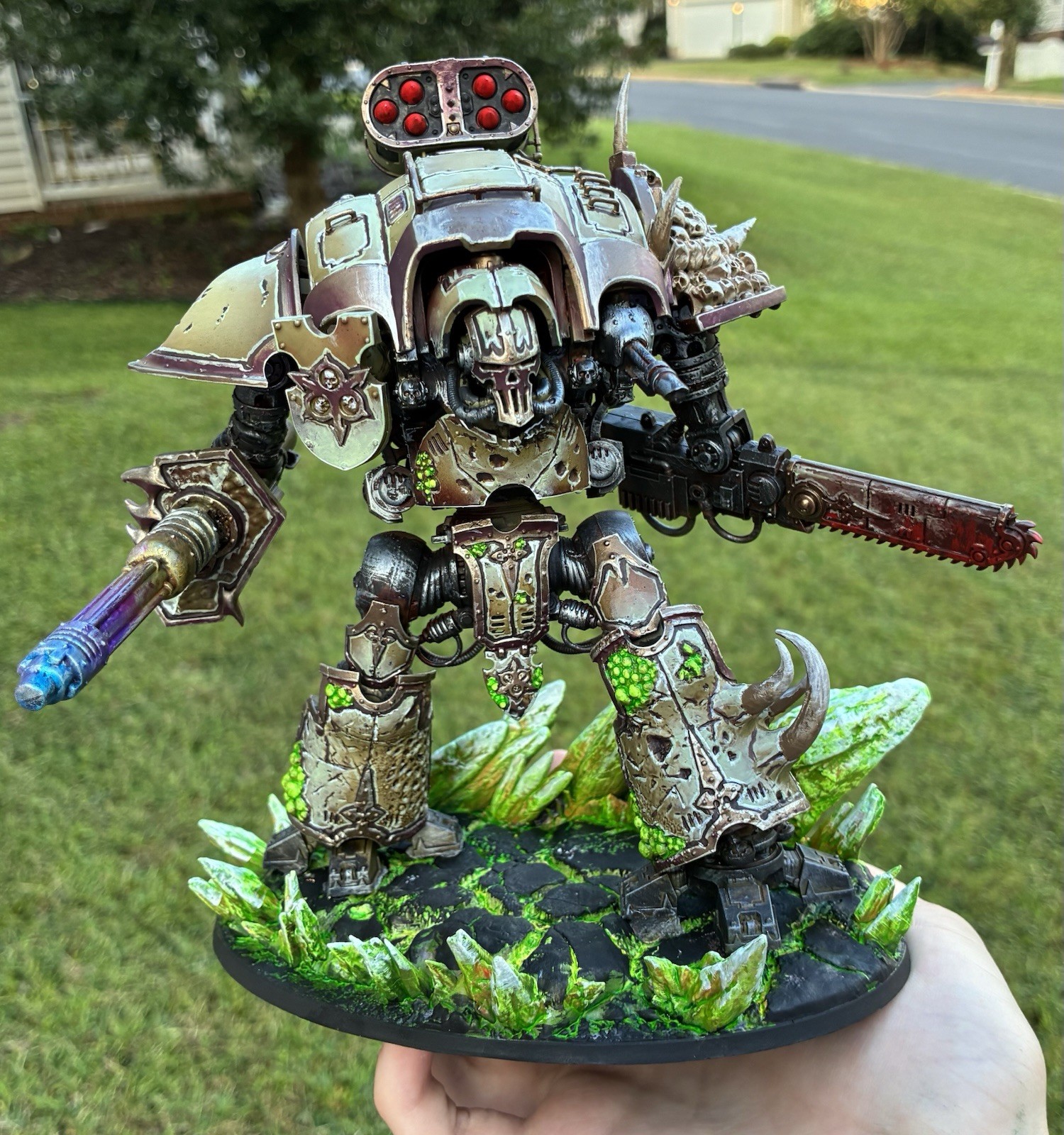Chaos Knight Despoiler Professionally Painted Warhammer 40k Converted Nurgle