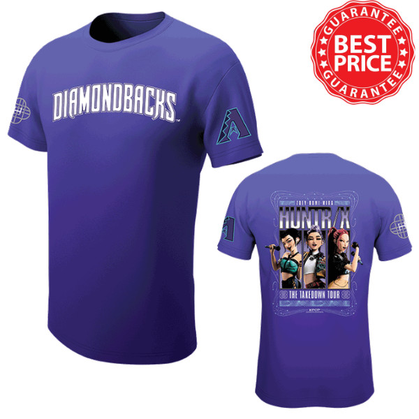 hot 2026 Diamondbacks KPop Demon Hunters Shirt ALL SIZE S-5XL