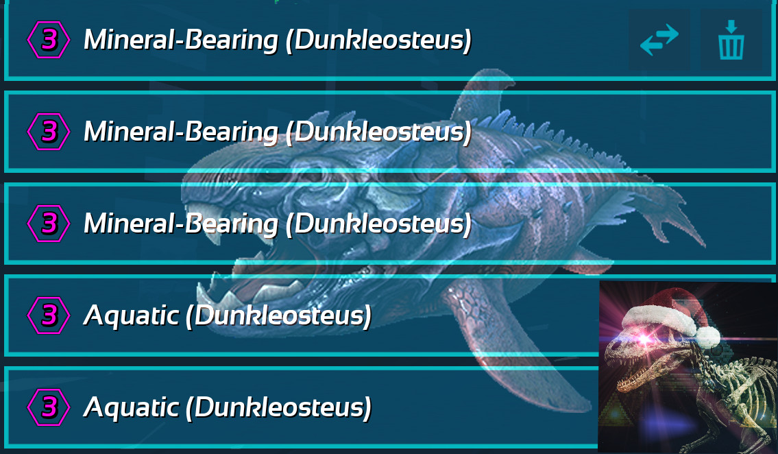 ArkSurvival Ascended PVE - Dunkleosteus Traits (1 Set)