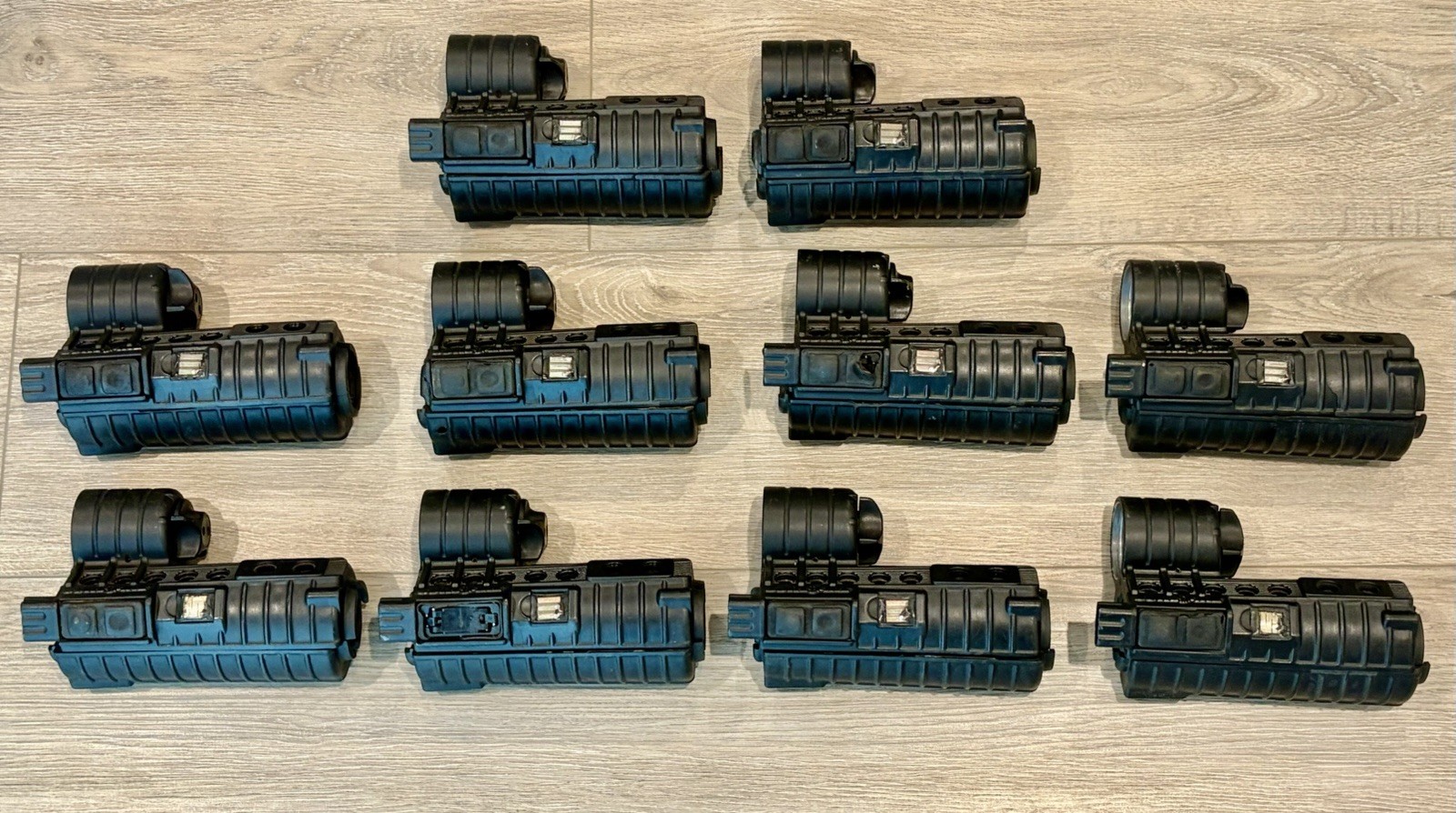 Surefire Legacy Model M500 Dual Light Polymer Body 2-PC Broken, As-Is For Parts
