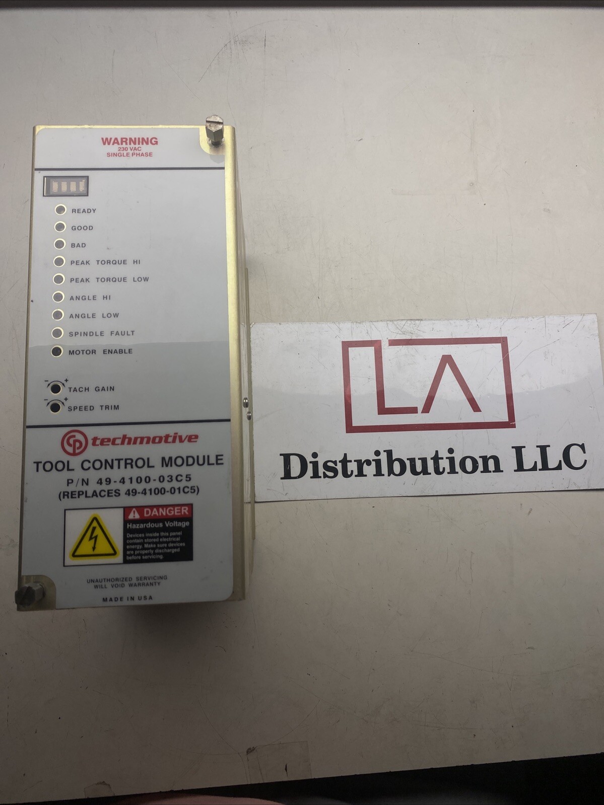 Tech-motive 49-4100-03C5 Servo Controller 230v-ac 1ph