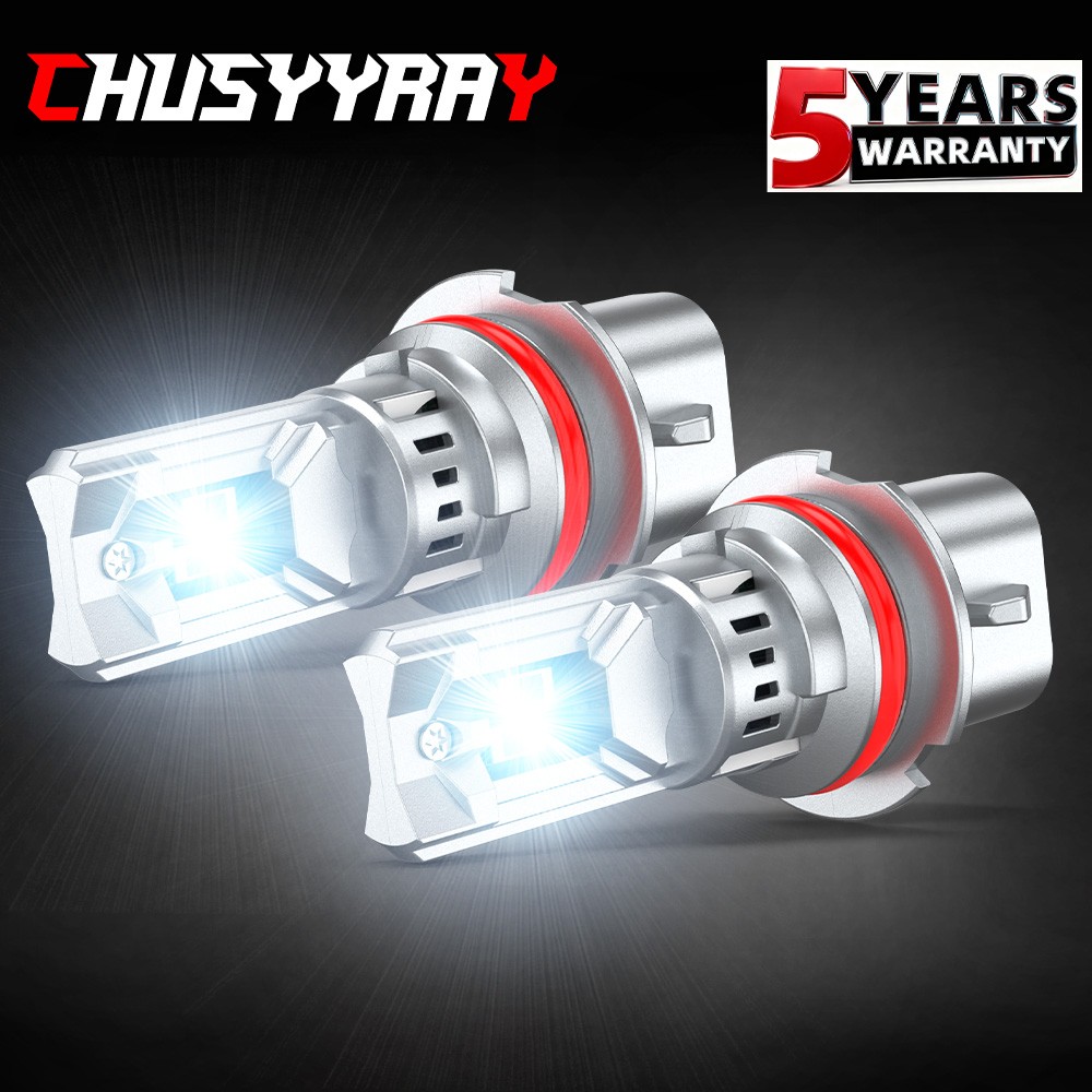 Pair HB5 9007 LED Headlight Conversion Kit Bulbs High/Low Beam White 6000K Lamps