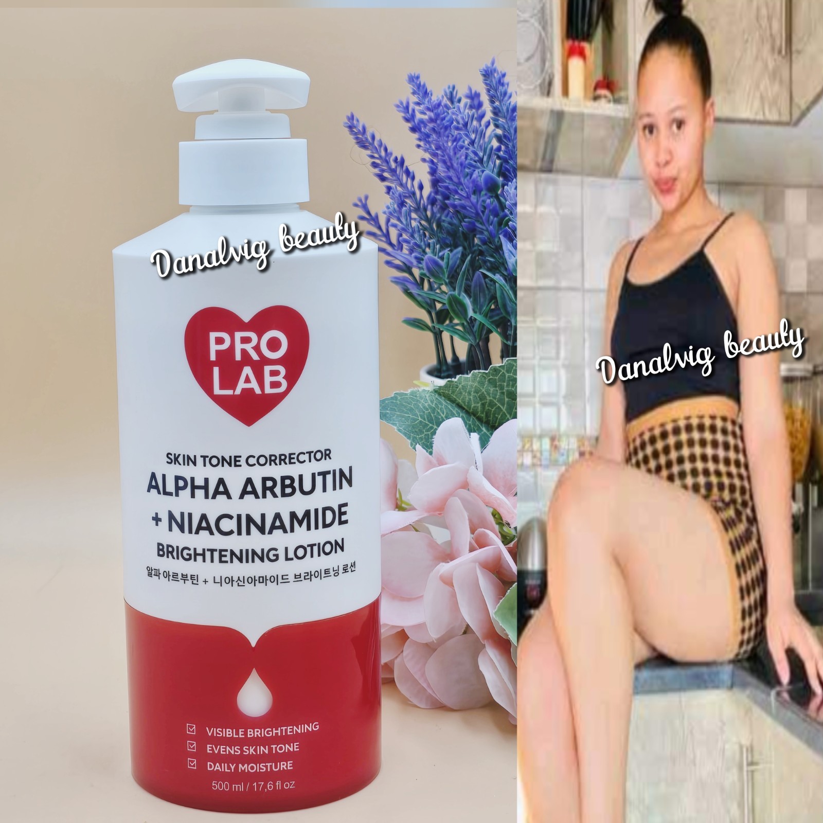 Pro-Lab Alpha Arbutin + Niacinamide Brightening Lotion 500ml Pro-Lab Alpha Arbutin + Niacinamide Brightening Lotion 500ml
