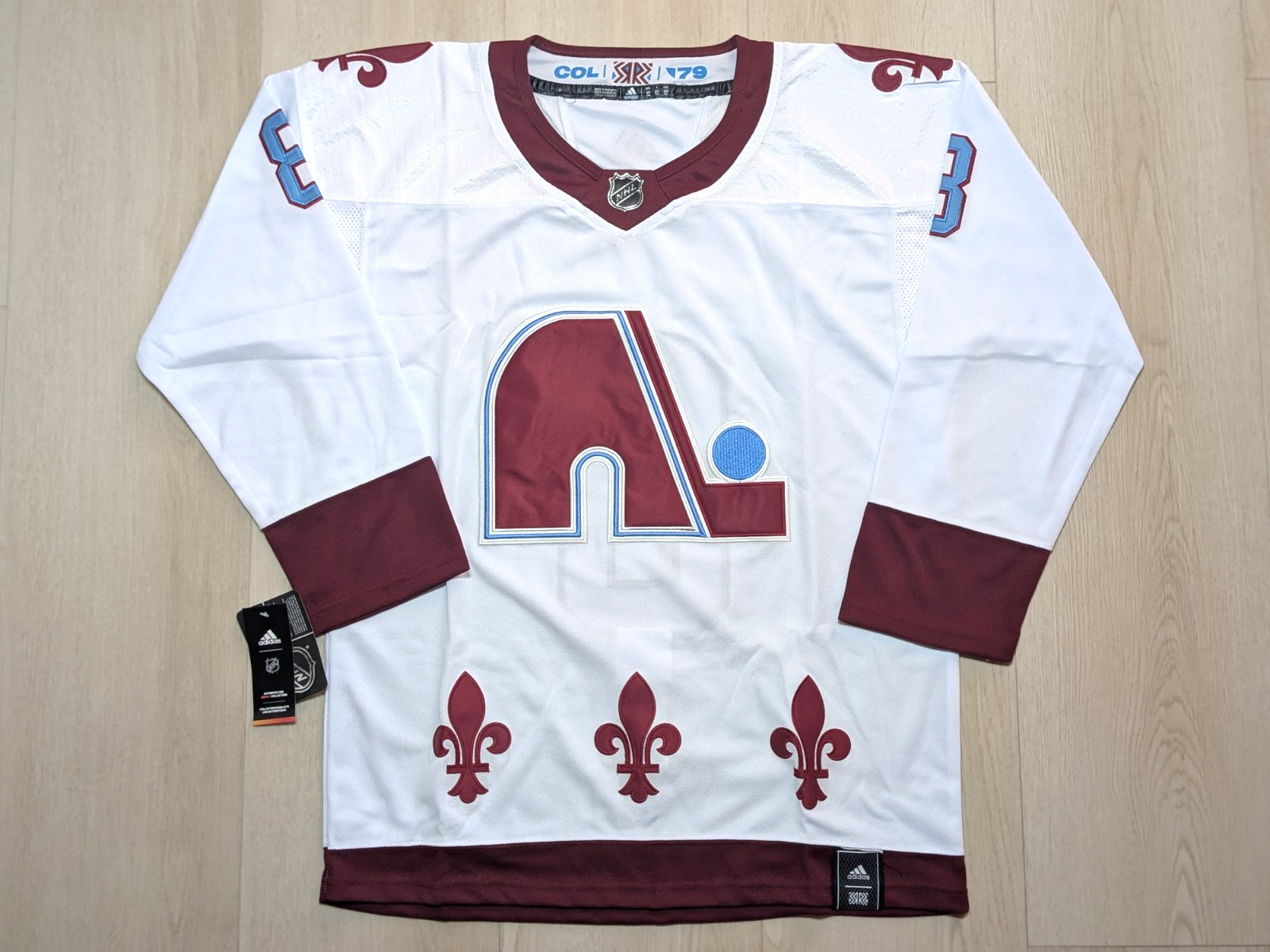 Cale Makar Colorado Avalanche 2021 Reverse Retro Adidas Jersey Mens L/52 New NWT