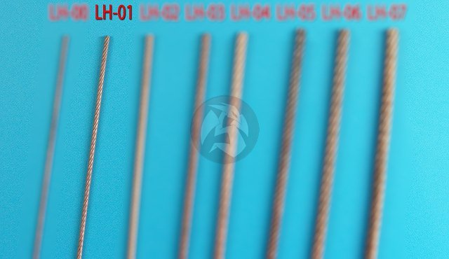 Eureka XXL Braided Metal Wire Rope Ø 0.60mm Tow Cable for AFV kits (50cm) LH-01